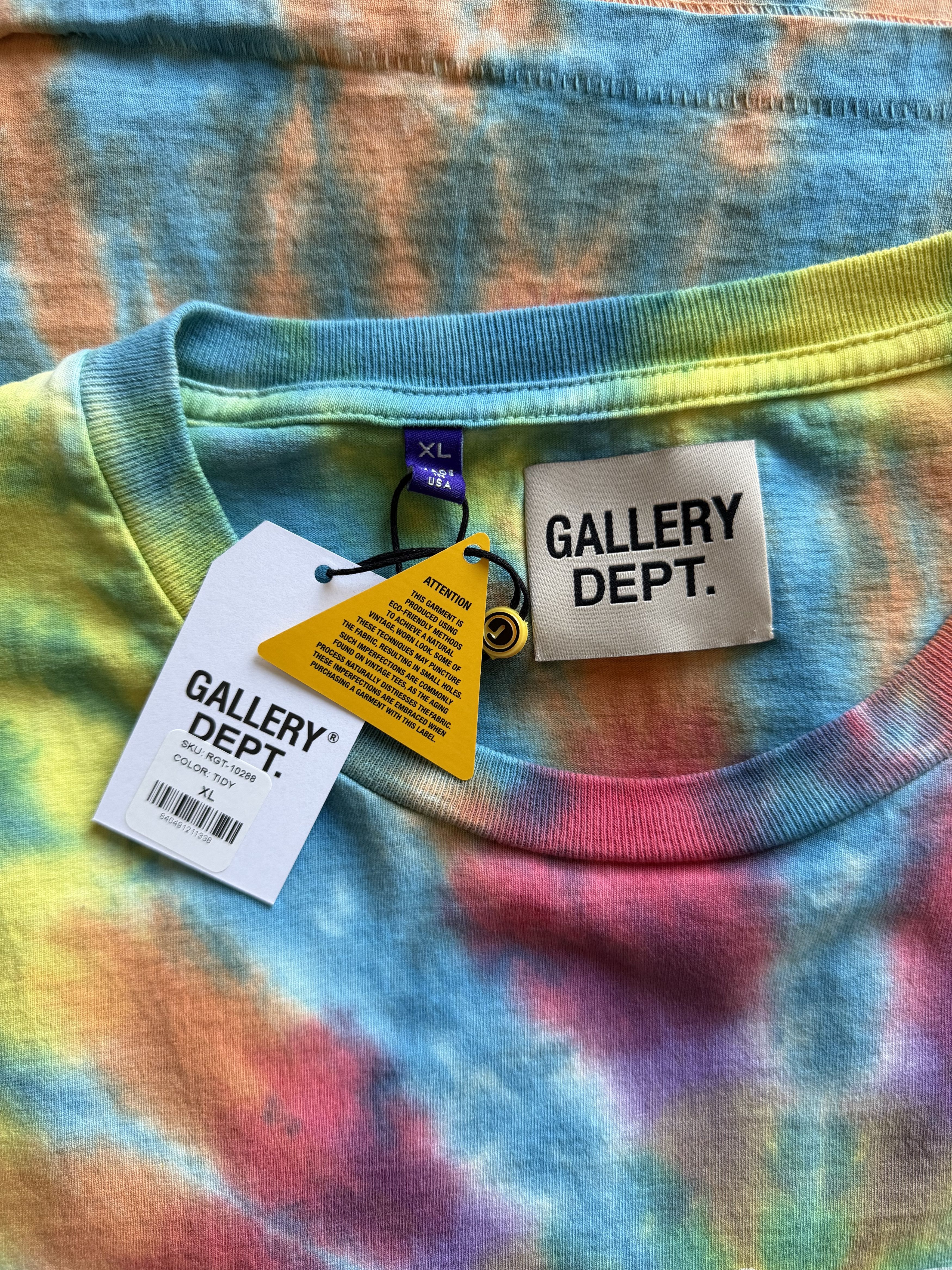 Gallery Dept. Gallery Dept. Rally Tie Die Tee Size US XL / EU 56 / 4 - 6 Thumbnail