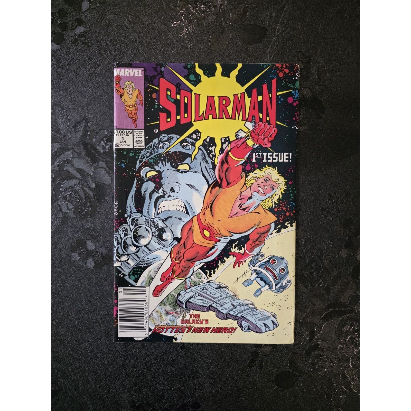 Marvel Comics Marvel Comics Solarman #1 1989 Newsstand Size ONE SIZE - 1 Thumbnail