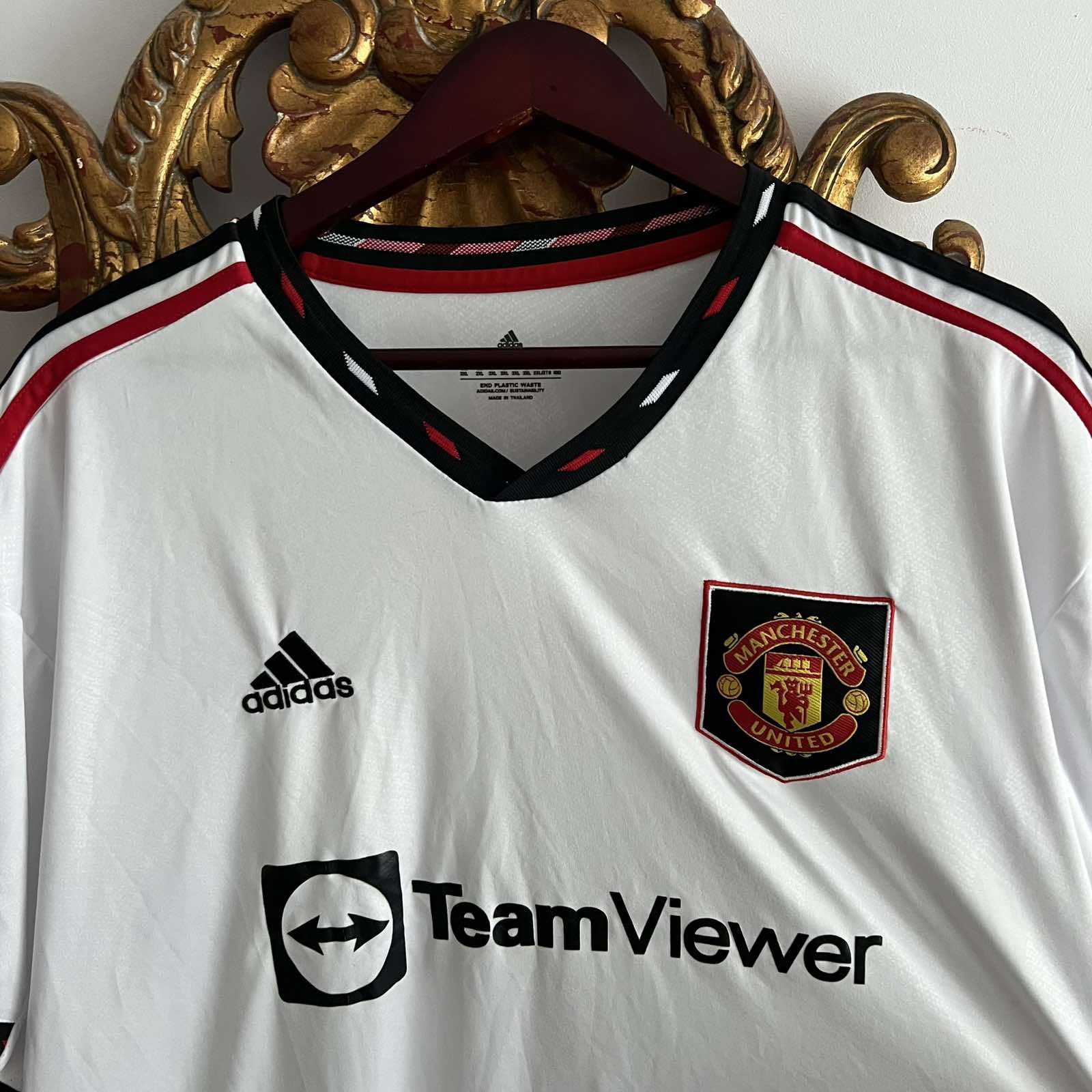 Adidas Vintage Y2k Adidas Manchester United Soccer Jersey Home Size US XXL / EU 58 / 5 - 4 Thumbnail