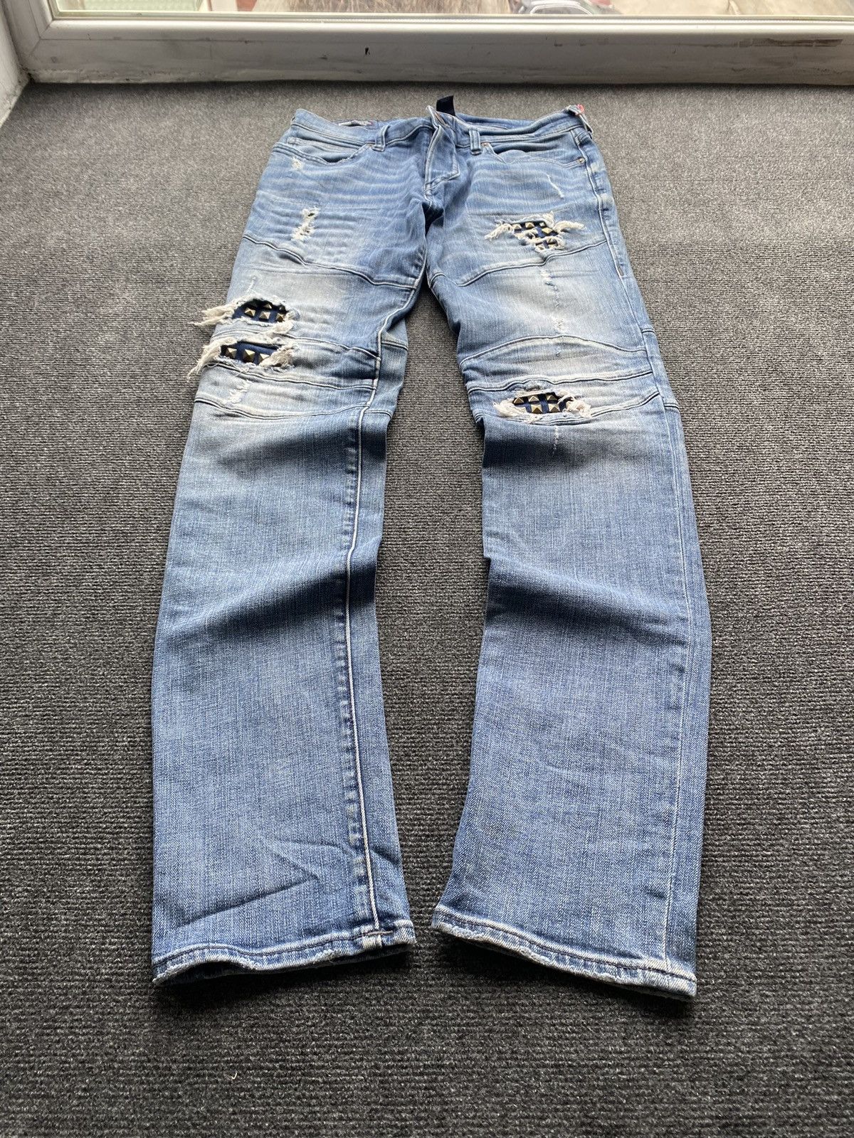True Religion 🔥Opium Punk True Religion Rocco Relaxed Skinny distressed 30 Size US 30 / EU 46 - 1 Thumbnail