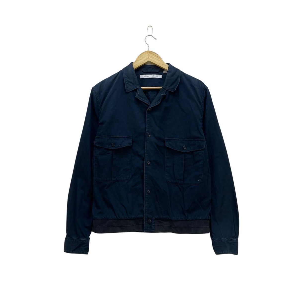 Japanese Brand 💥Vintage Lemaire X Uniqlo Workwear Shirt Jacket Size US M / EU 48-50 / 2 - 1 Thumbnail