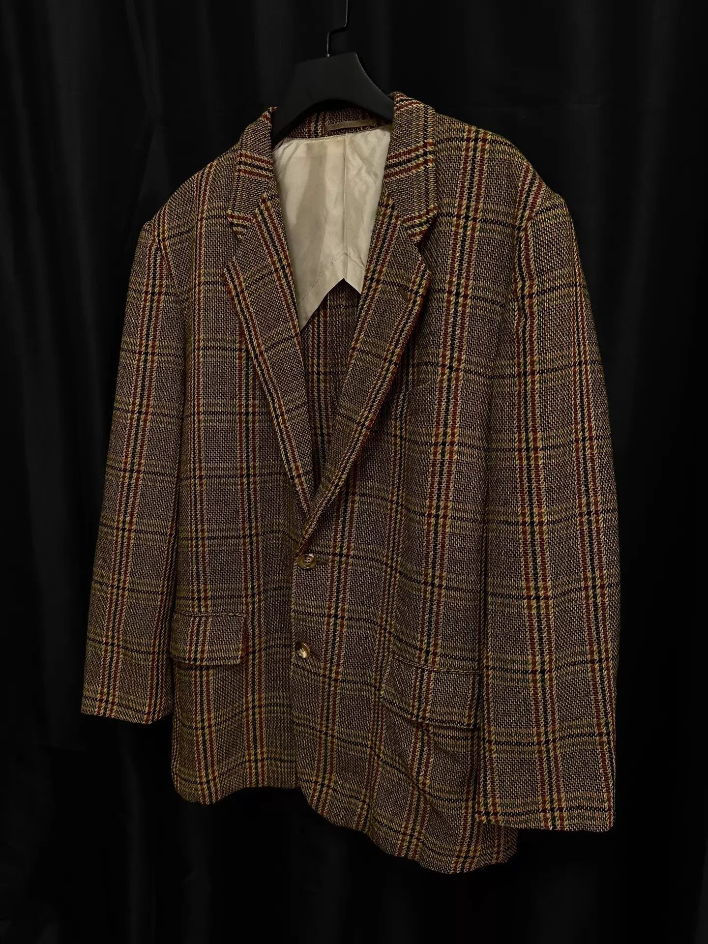 Comme des Garcons COMME DES GARCONS 93SS Check Knit Runway Jacket Size US M / EU 48-50 / 2 - 2 Thumbnail