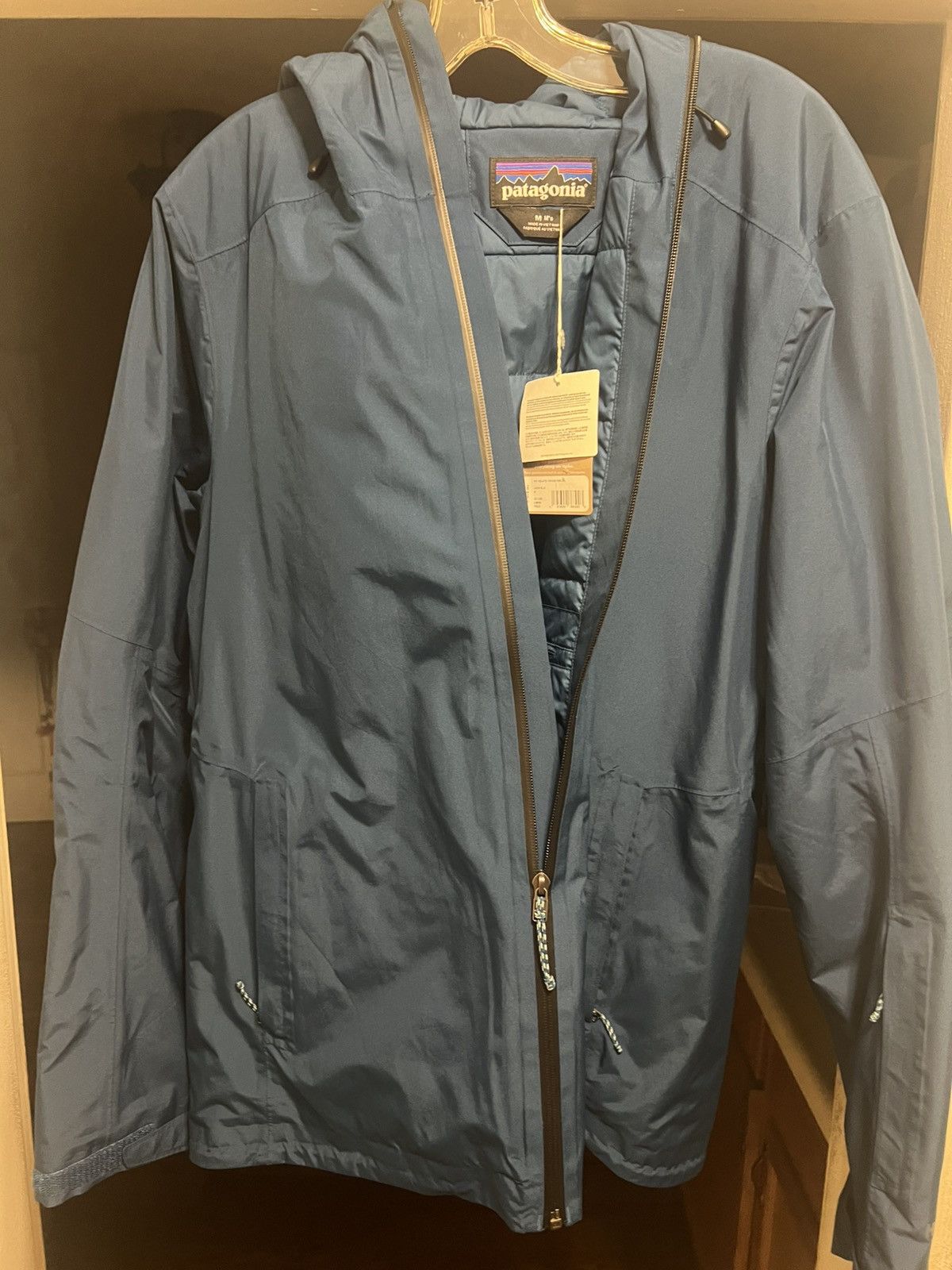 Patagonia Patagonia blue insulated Powder Town jacket medium Size US M / EU 48-50 / 2 - 1 Thumbnail