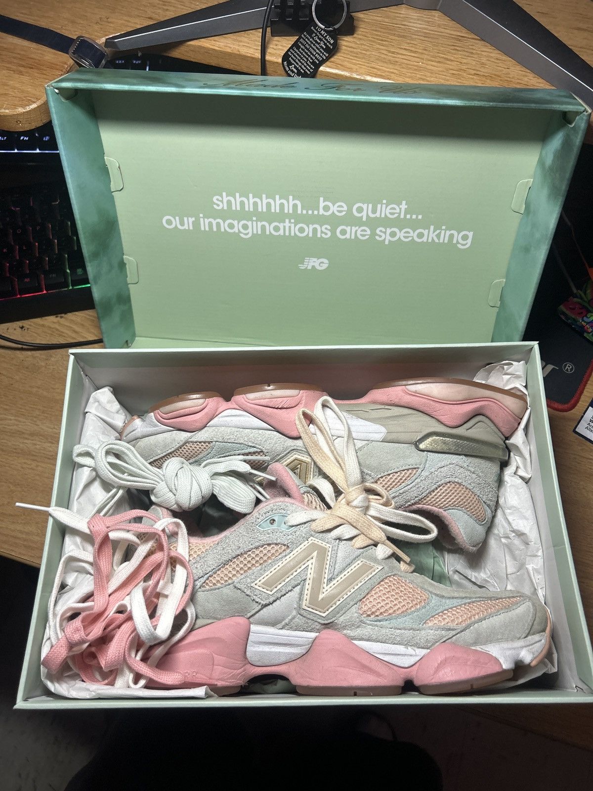 Joe Freshgoods × New Balance New Balance x Joe Freshgoods 9060 ‘Baby Shower Blue Size US 9.5 / EU 42-43 - 5 Thumbnail