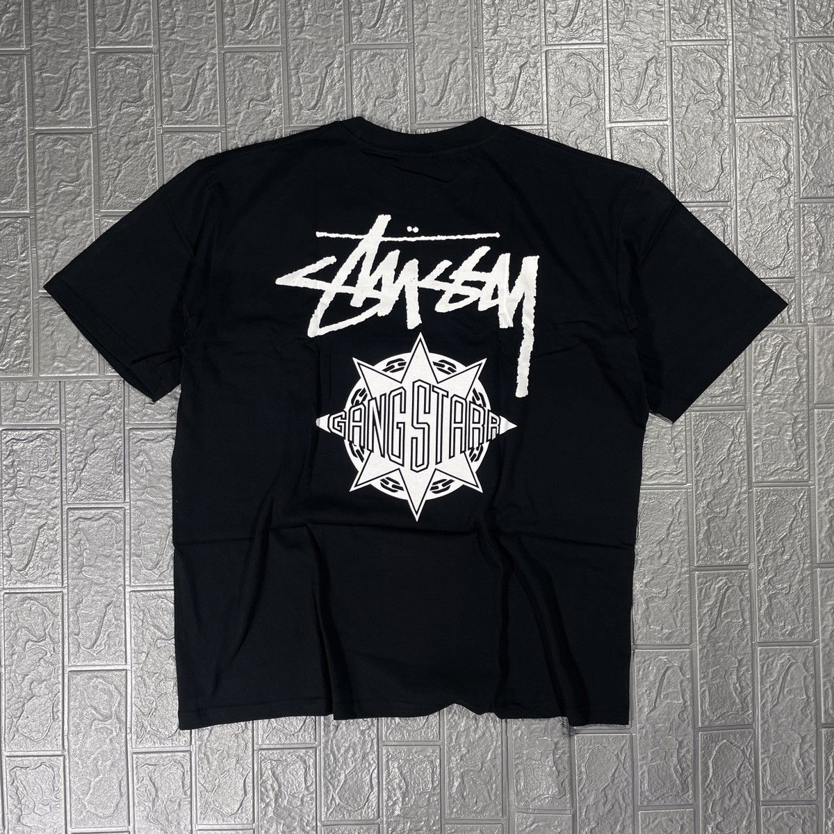 Vintage Stussy Gangstarr Take It Personal Tee Black | Grailed