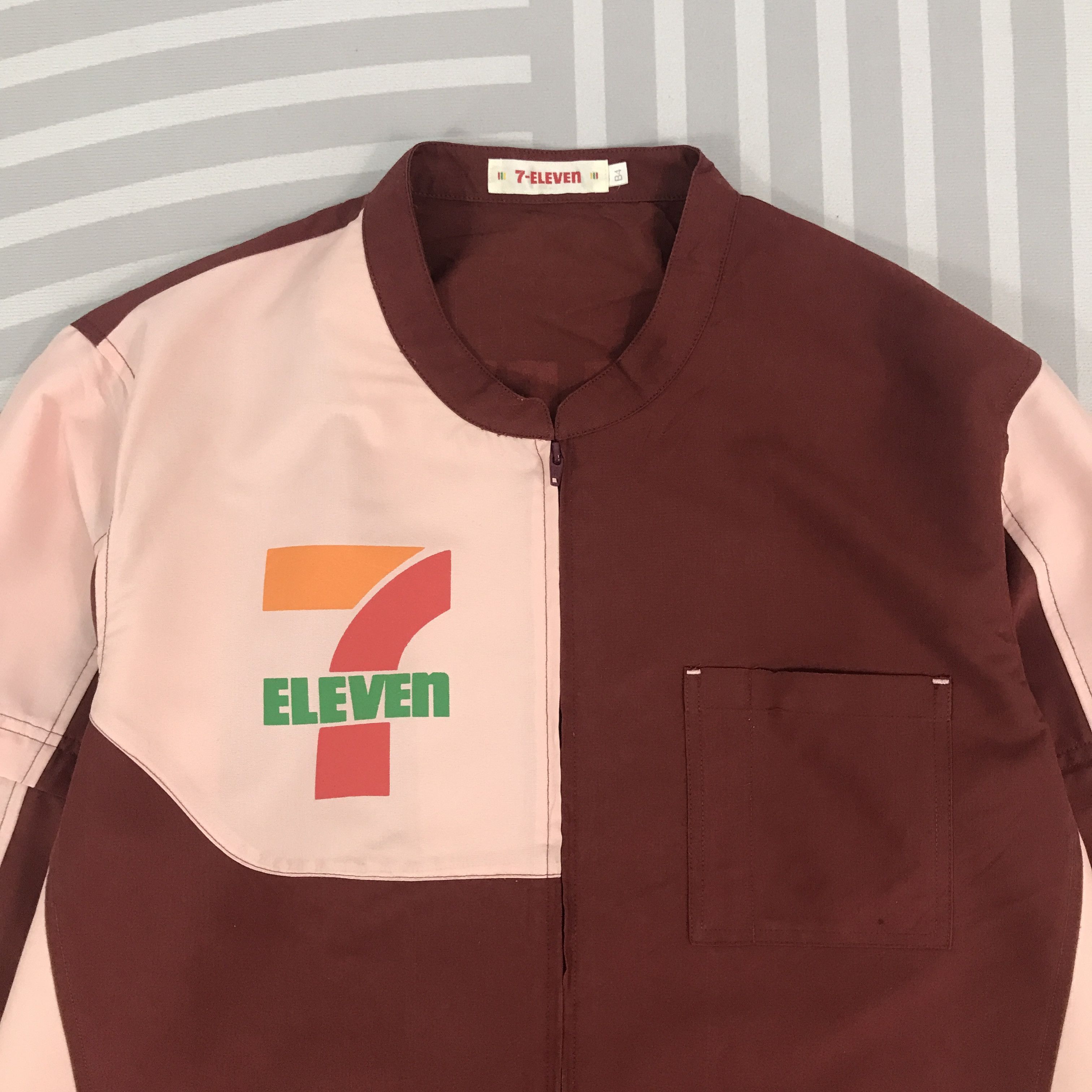 Japanese Brand × Vintage Vintage 7-Eleven Japan uniforms Jacket Size US L / EU 52-54 / 3 - 2 Thumbnail