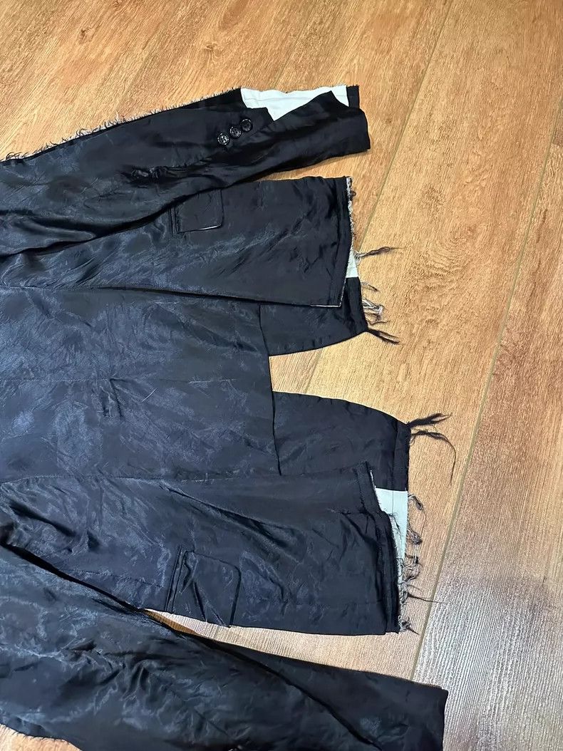 Comme des Garcons Comme Des Garcons Satin dark suit Size S / US 4 / IT 40 - 7 Thumbnail