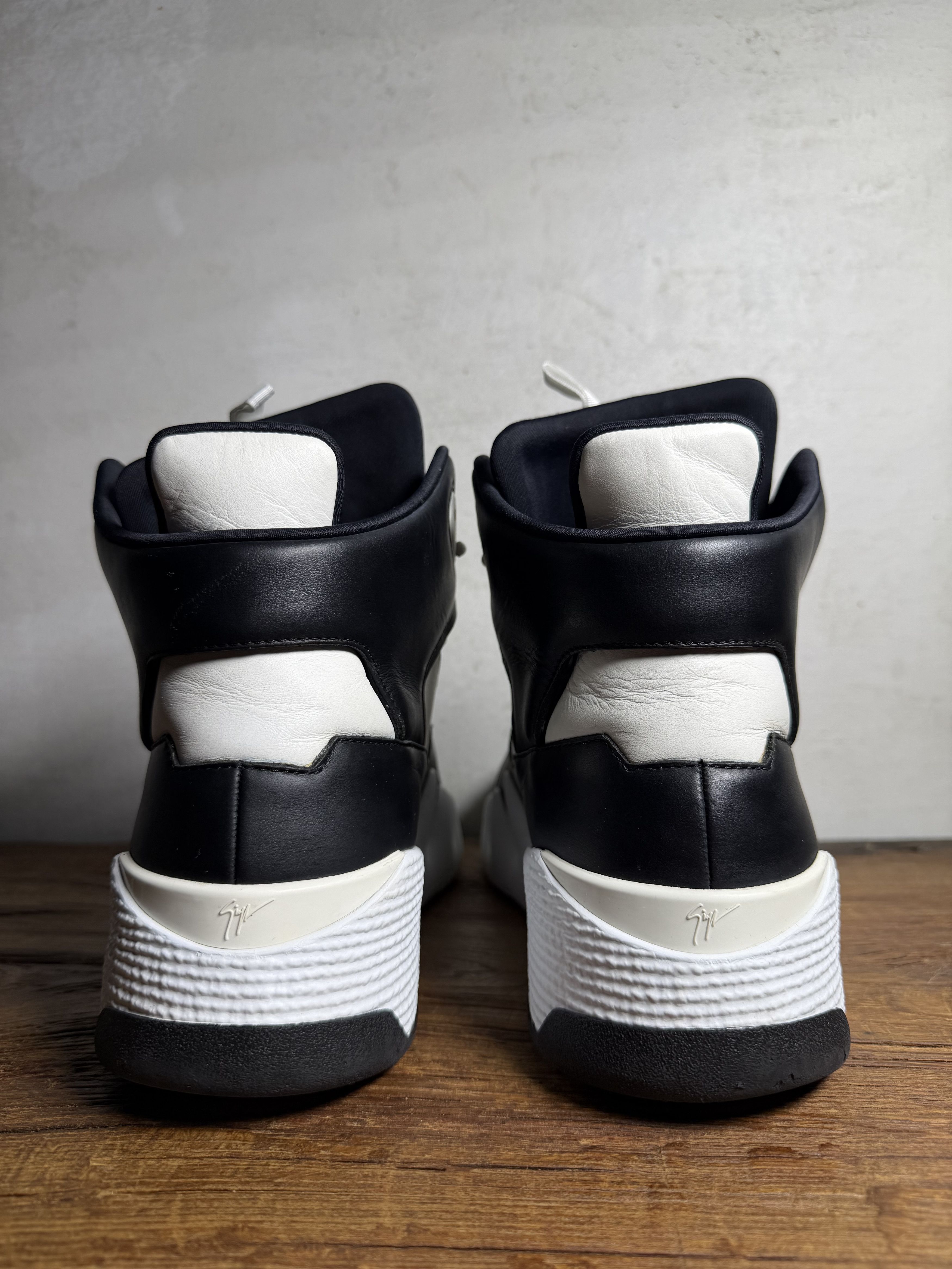 Giuseppe Zanotti Giuseppe Zanotti Talon high-top Sneakers Size US 12 / EU 45 - 4 Thumbnail