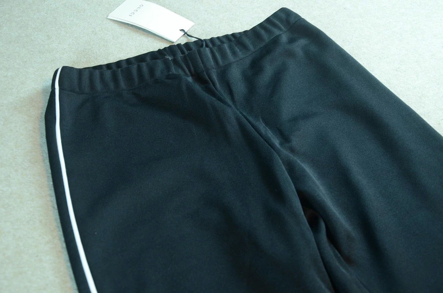 Gucci Gucci Black GG Embroidered Elastic Track Pants L Unisex Size US 40 / EU 56 - 2 Thumbnail