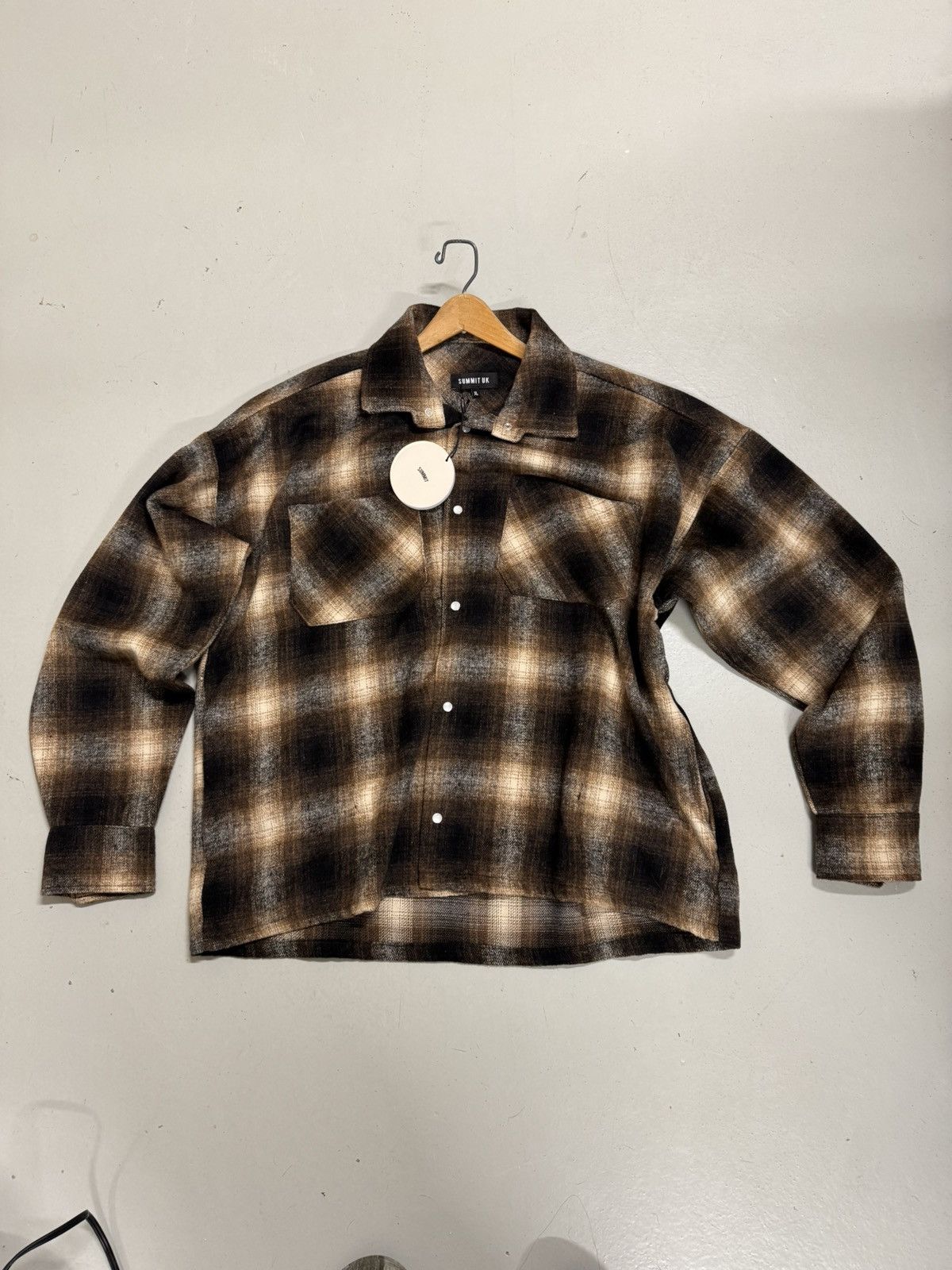Summit UK × Vintage Summit UK brown flannel Size US XL / EU 56 / 4 - 1 Thumbnail