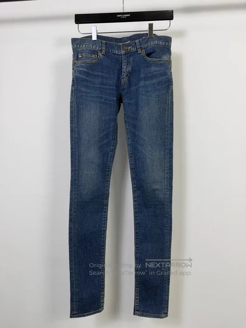 Saint Laurent Paris Saint Laurent Paris Original year dark blue whisker washed Size US 27 - 1 Thumbnail