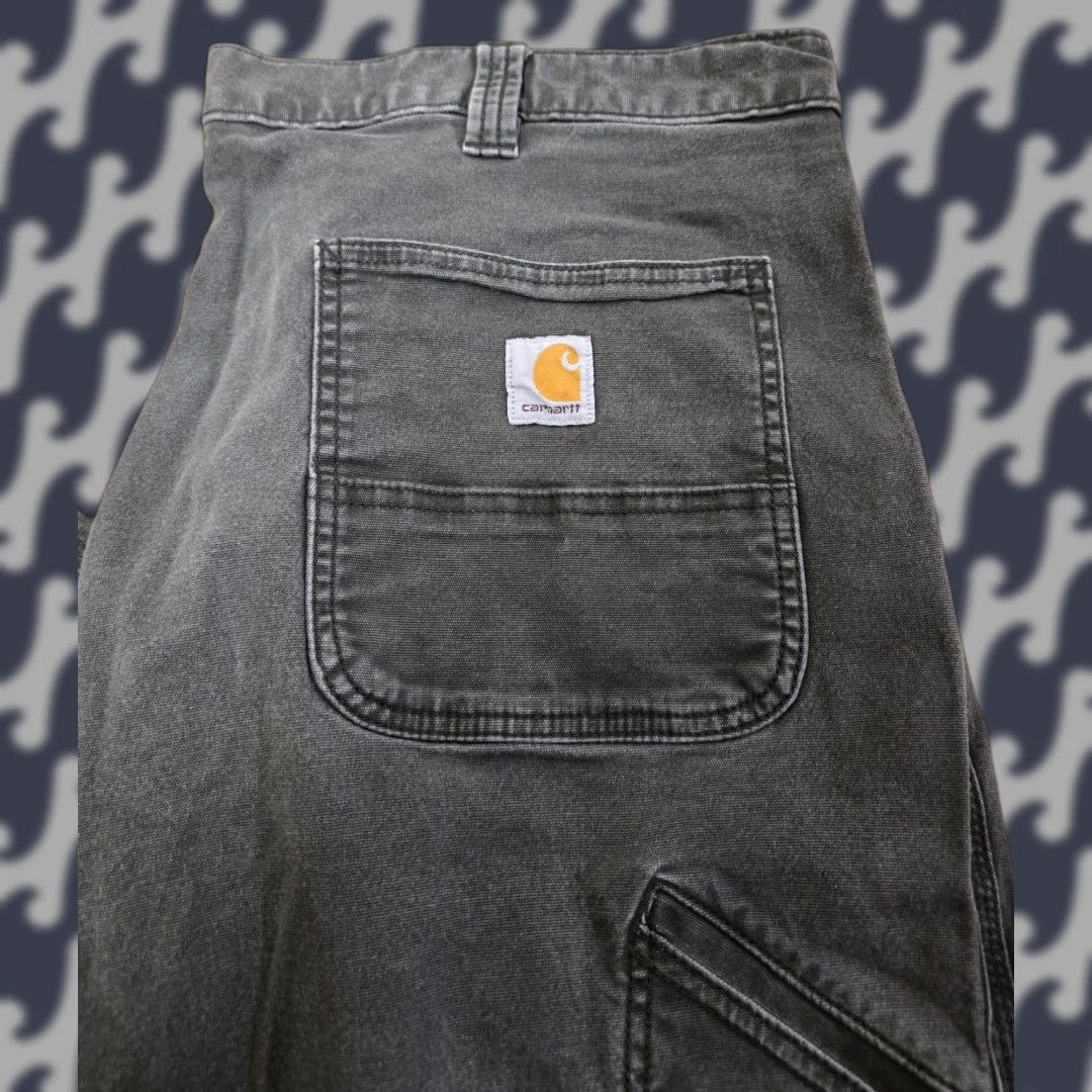 Carhartt Carhartt Pants Mens 40x32 Gray Rugged Flex Relaxed Work Utility Durable Canvas Cotton Spandex Size US 40 / EU 56 - 1 Thumbnail