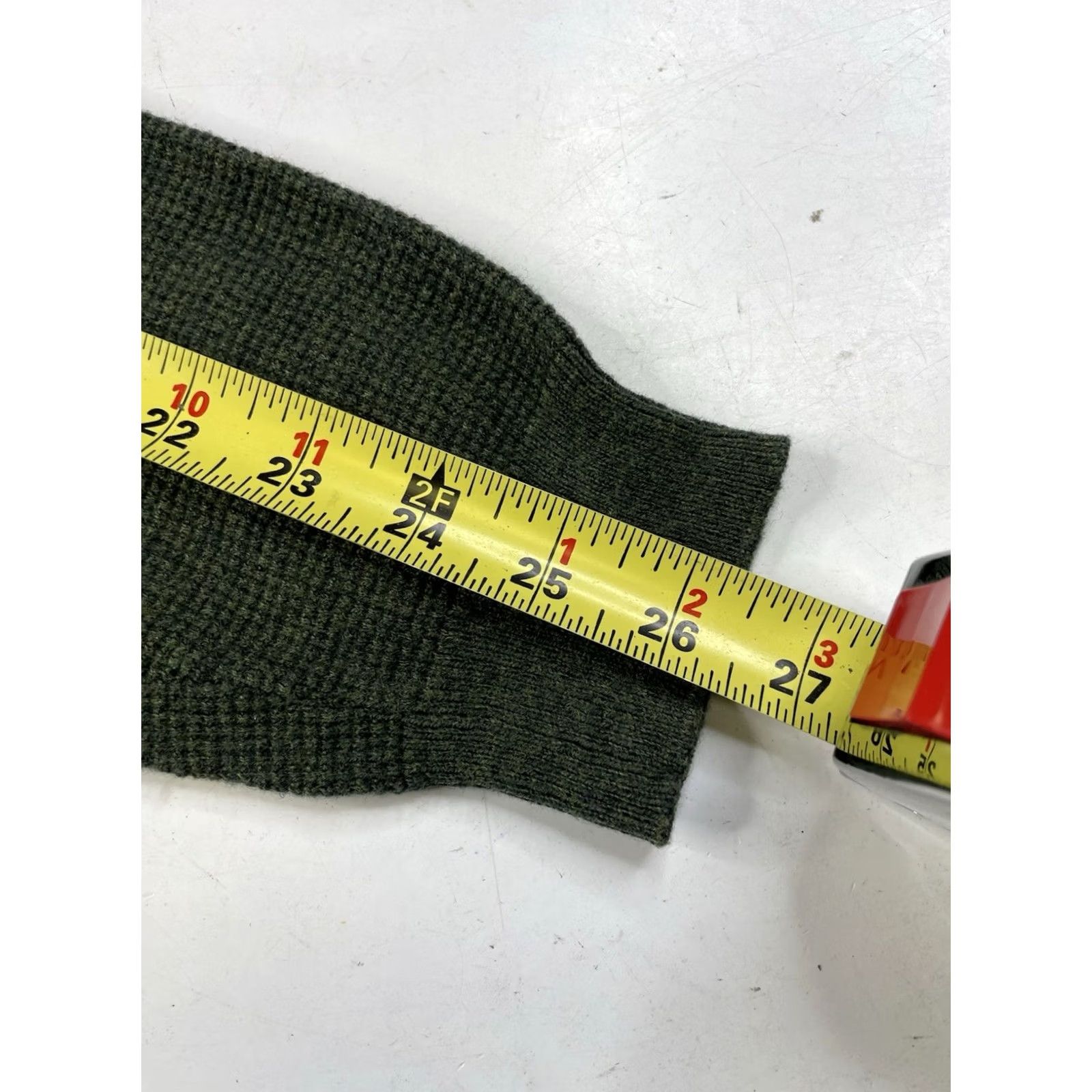 Marine Layer Marine Layer Sweater Mens Small Green Henley Classic Waffle Thermal Merino Blend Size US S / EU 44-46 / 1 - 4 Thumbnail