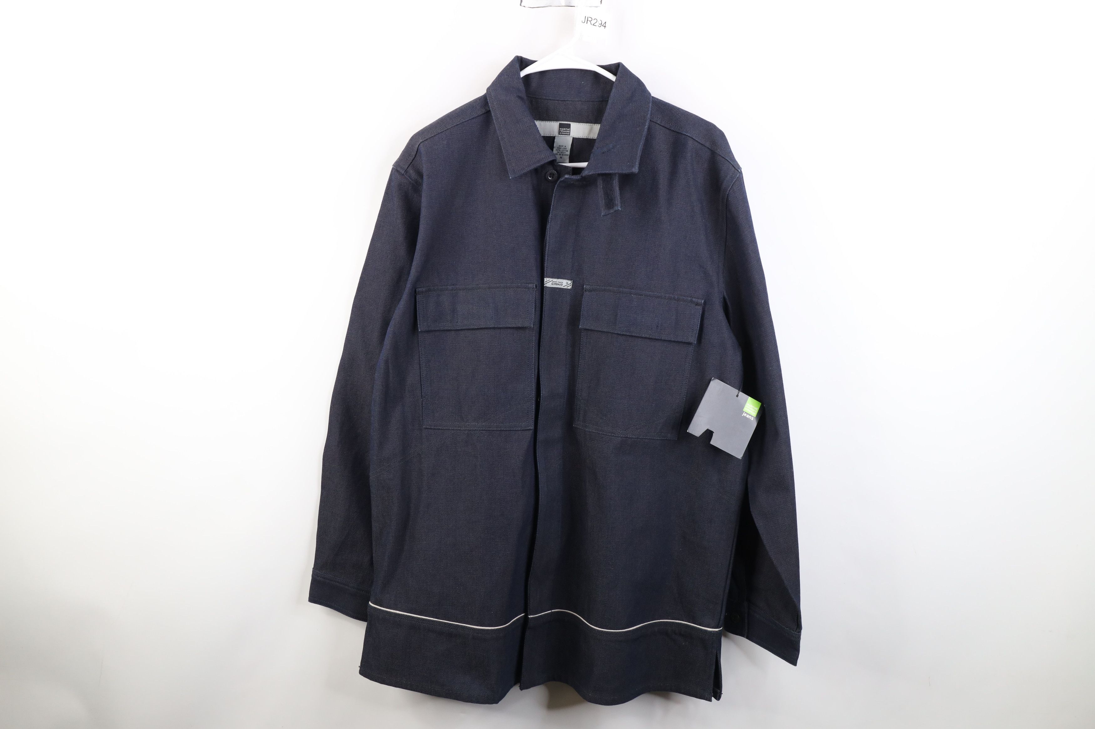 Marithe + Francois Girbaud Deadstock Vintage 90s Marithe Francois Girbaud Collar Jacket Size US M / EU 48-50 / 2 - 1 Thumbnail