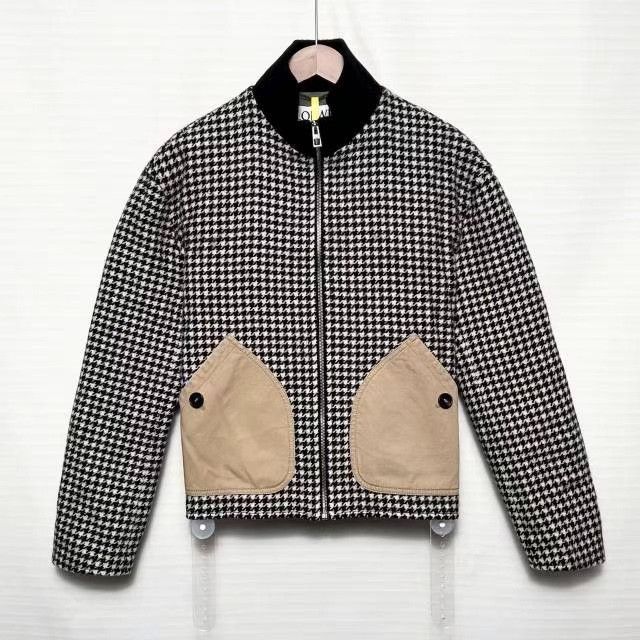 Loewe Loewe Houndstooth Cotton Jacket Size US S / EU 44-46 / 1 - 1 Thumbnail