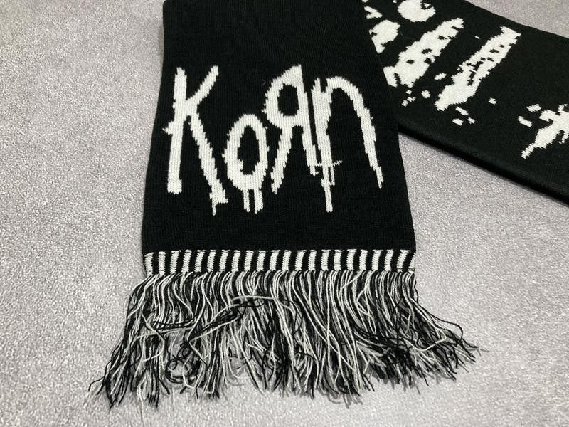 Band Tees Scarf Korn - Still A Freak - nu metal band slipknot Size ONE SIZE - 3 Thumbnail