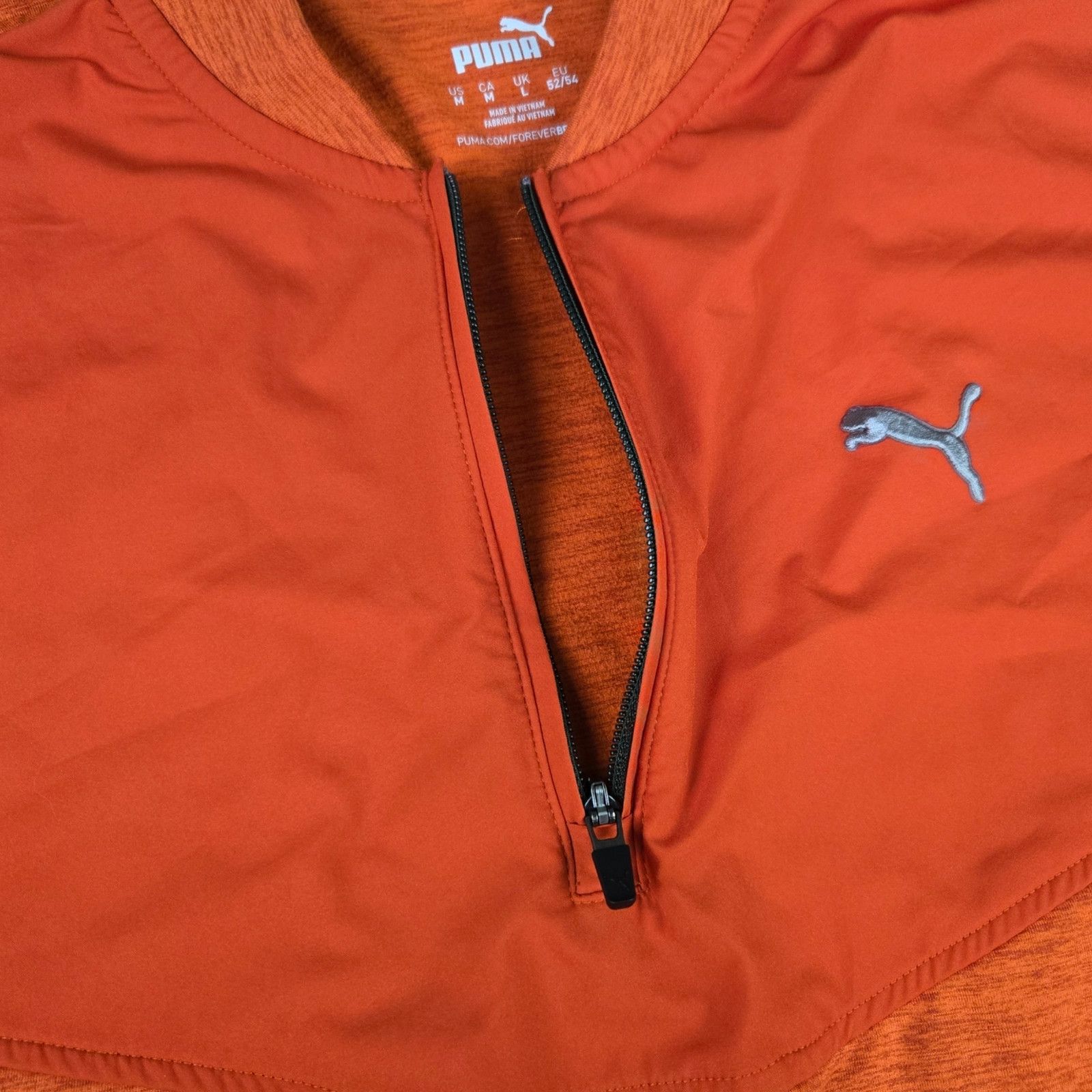 Puma Puma Orange Running Active Sweatshirt Size Medium Size US M / EU 48-50 / 2 - 5 Thumbnail