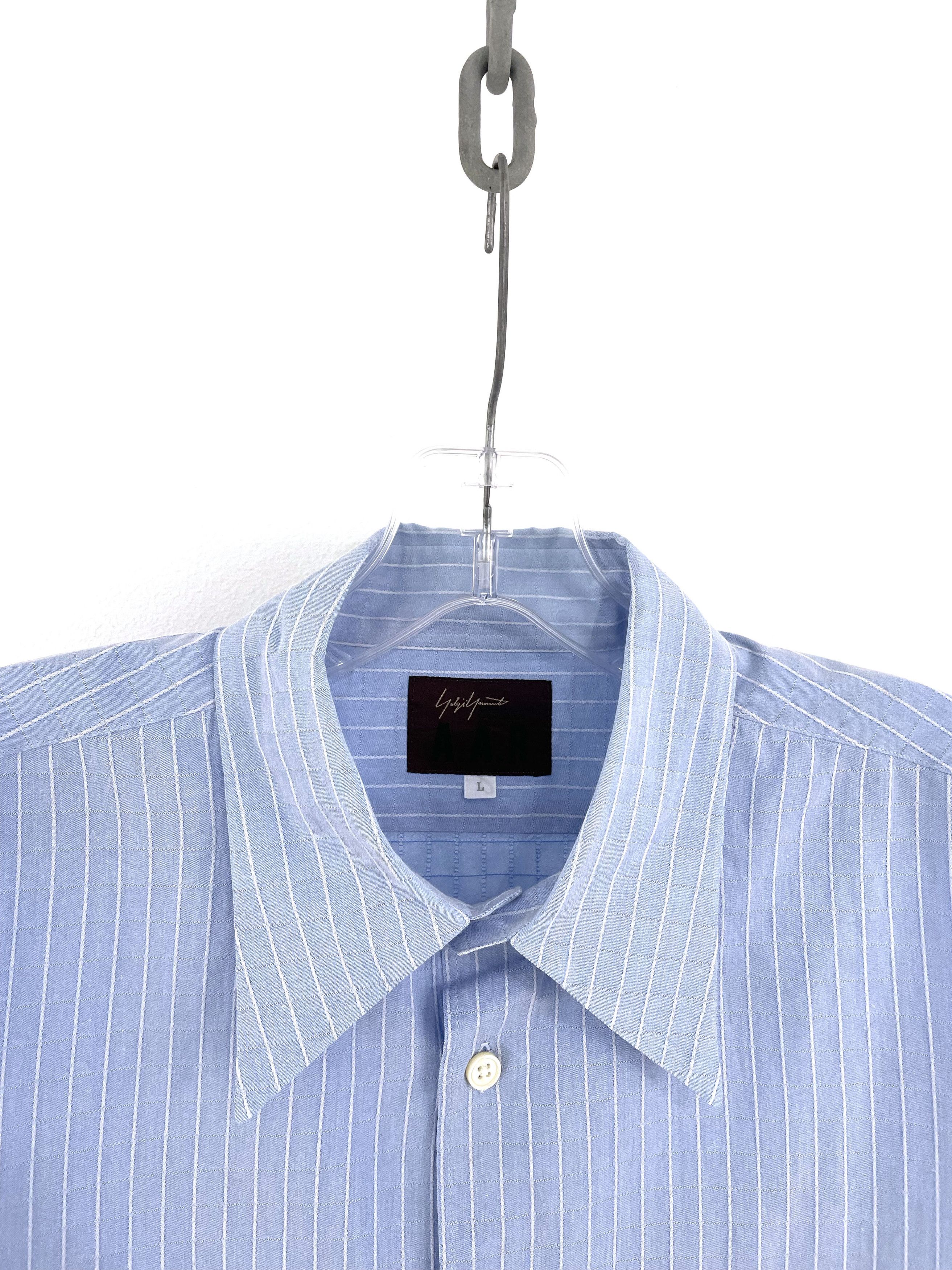 Yohji Yamamoto AAR Striped Shirt Size US L / EU 52-54 / 3 - 3 Thumbnail