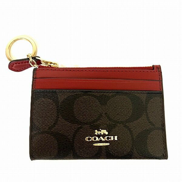 Coach Coach Coach Signature Coin Case F2231 Canvas Coin Case F2231 in Great Condition Size ONE SIZE - 1 Thumbnail