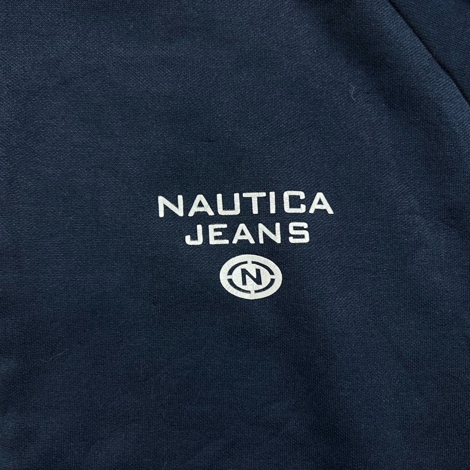 Nautica × Vintage Nautica Track Jacket Large Spell Out Sweatshirt Tracksuit Size US L / EU 52-54 / 3 - 3 Thumbnail