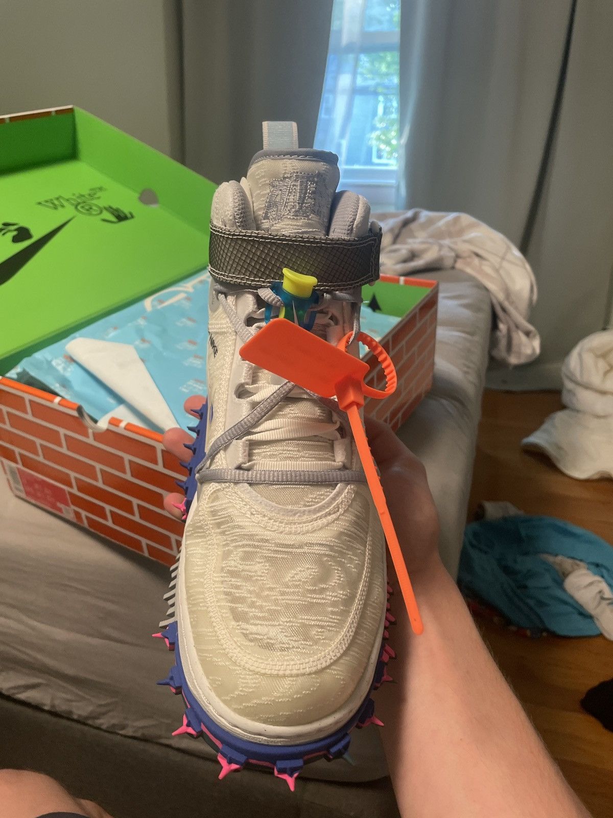 Nike × Off-White Air Force 1 mid sp Size US 11 / EU 44 - 3 Thumbnail