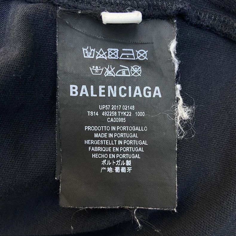 Balenciaga Balenciaga Rainbow Gradient Logo Round Neck Short Sleeve Size US XS / EU 42 / 0 - 9 Thumbnail