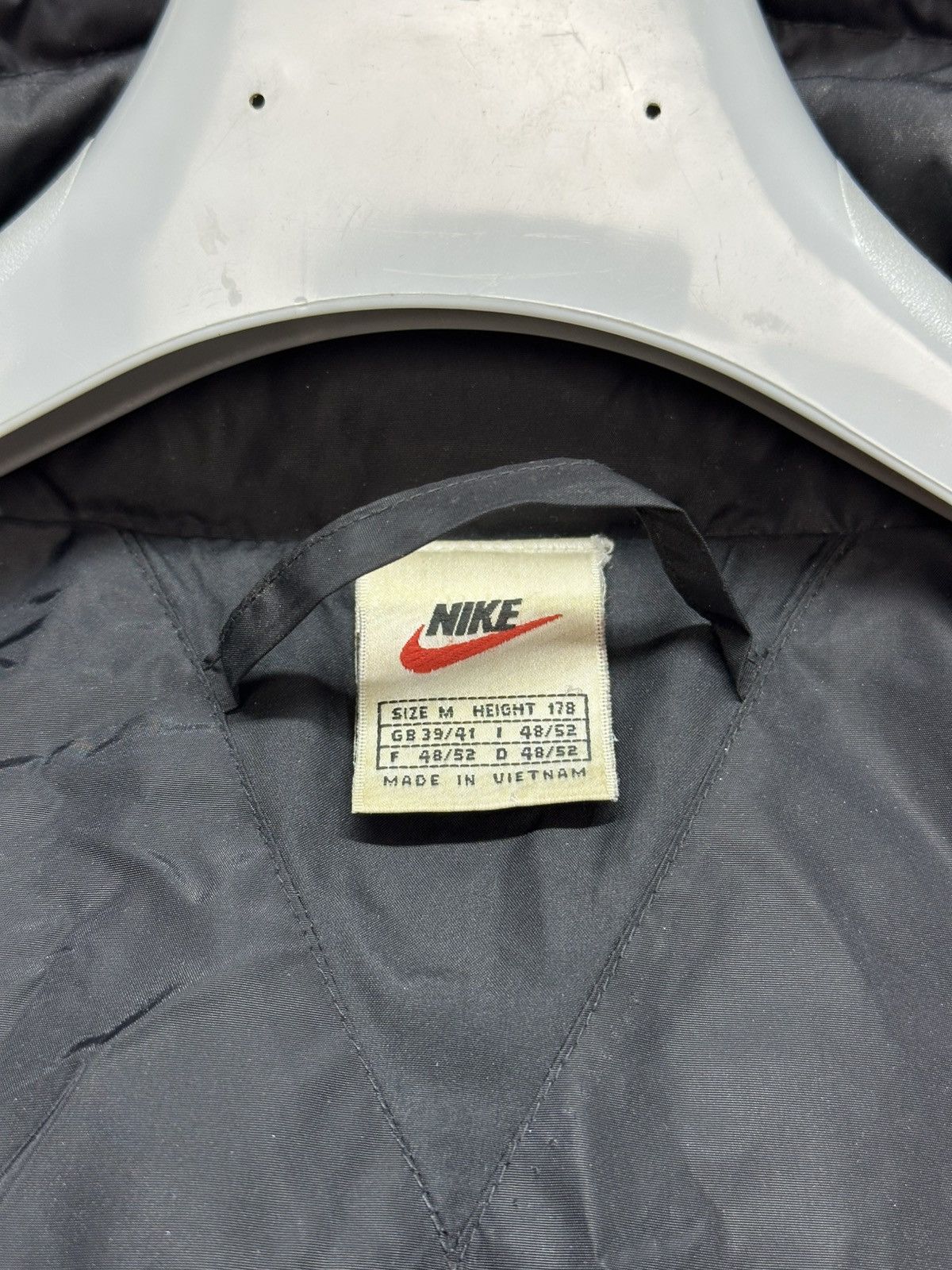 Nike Rare 90’s Vintage Nike Down Puffer Jacket Big Swoosh Logo Size US M / EU 48-50 / 2 - 11 Thumbnail