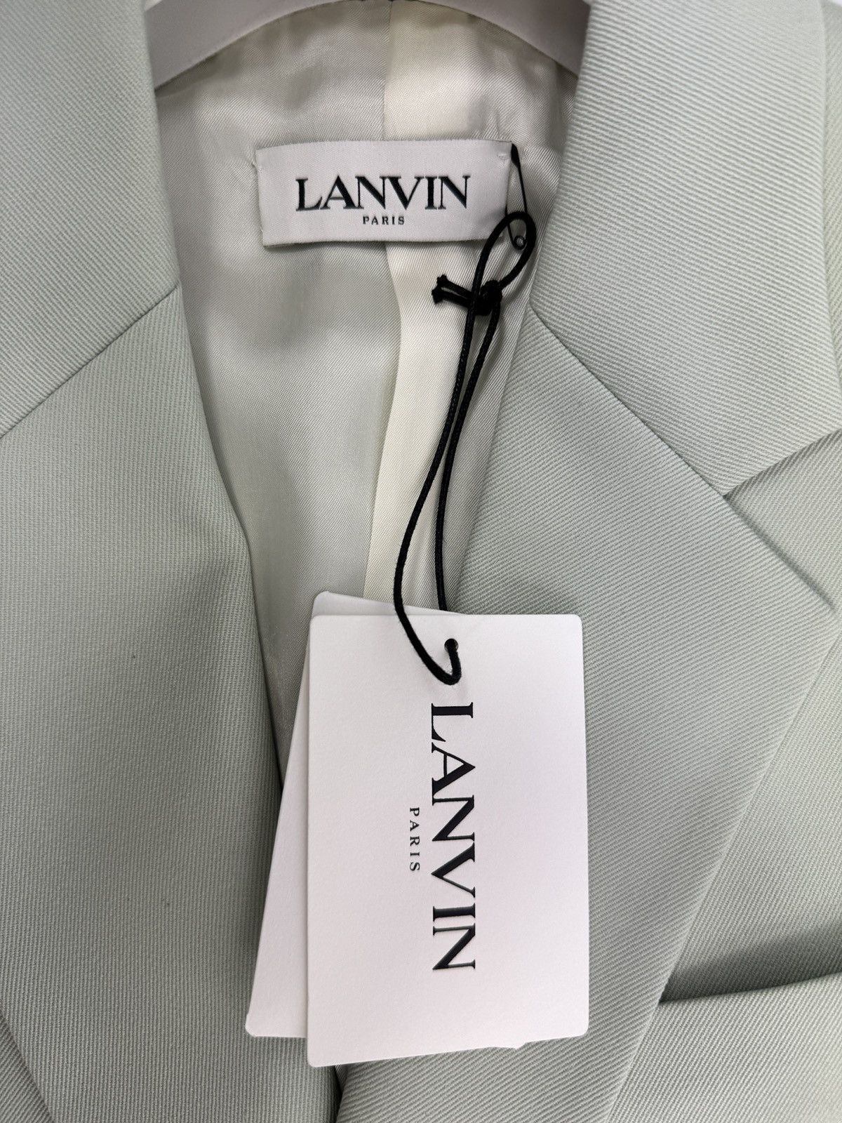 Lanvin LANVIN PISTACHIO GREEN SUIT AND JACKET SET Size 48R - 5 Thumbnail