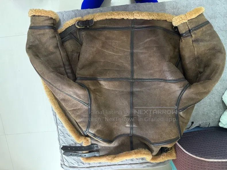 Schott Schott B3 Golden Fur Integrated Size US M / EU 48-50 / 2 - 3 Thumbnail
