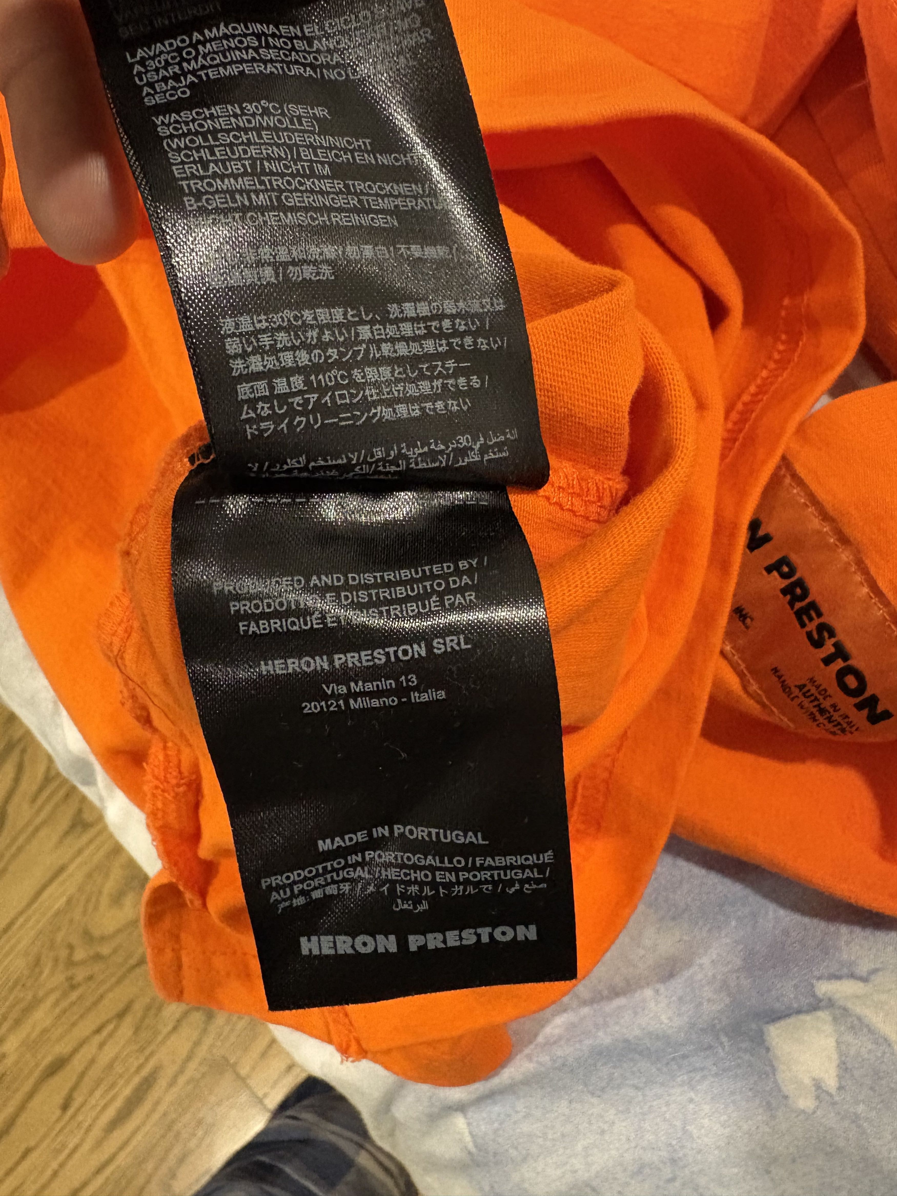 Heron Preston Heron Preston CTnb Long Sleeve Size US L / EU 52-54 / 3 - 6 Thumbnail