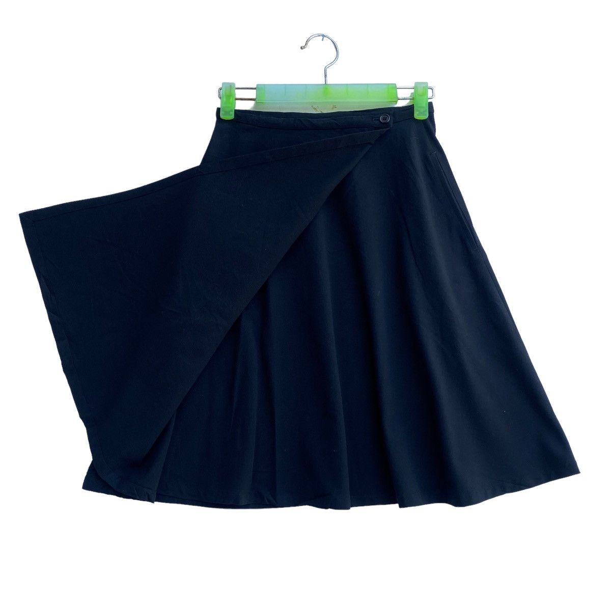 Y's × Yohji Yamamoto Vintage Y’s side pocket midi skirt Size 24" / US 00 / IT 34 - 2 Thumbnail