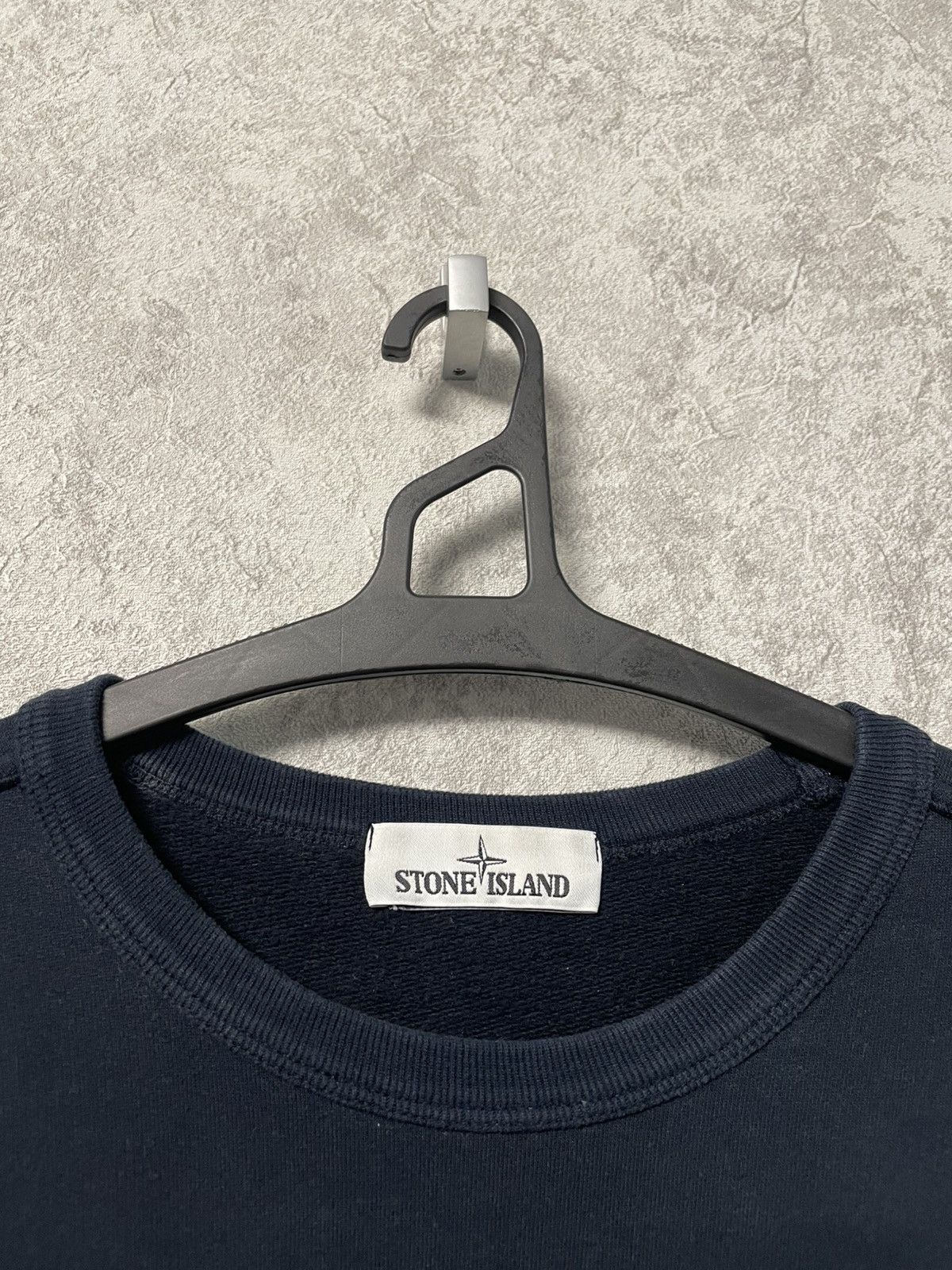 Stone Island Stone Island Navy Blue Sweatshirt Crewneck Size US L / EU 52-54 / 3 - 10 Thumbnail