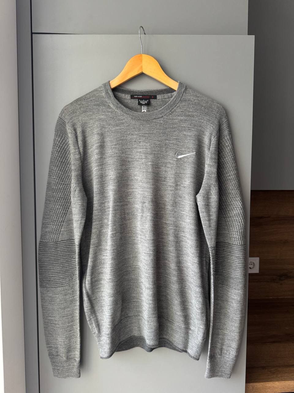 Nike × Tiger Woods Nike Tiger Woods Grey Wool Sweater Size US M / EU 48-50 / 2 - 1 Thumbnail