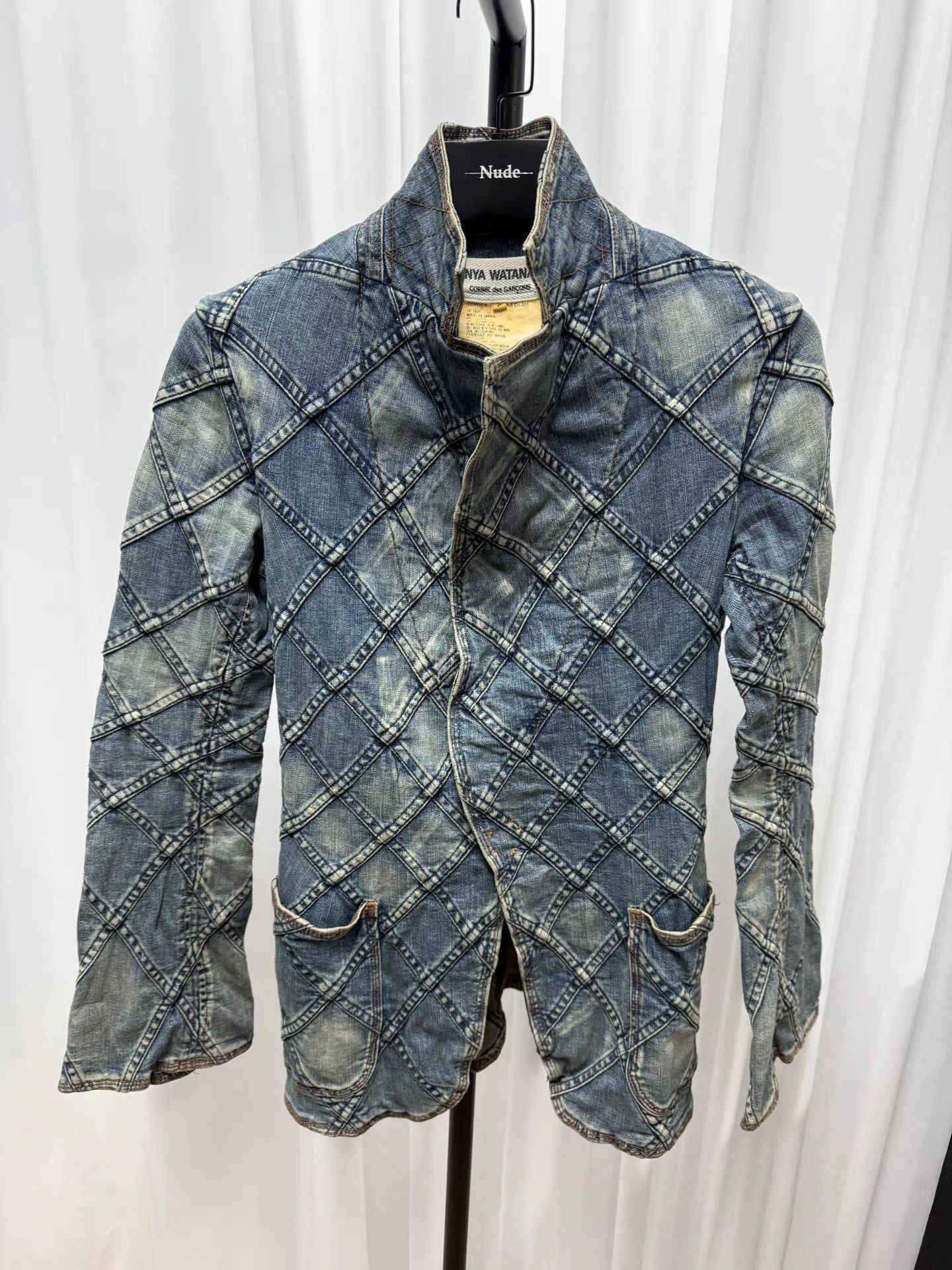 Junya Watanabe Junya Watanabe Vintage Plaid Patchwork Jacket K20 Size US S / EU 44-46 / 1 - 7 Thumbnail