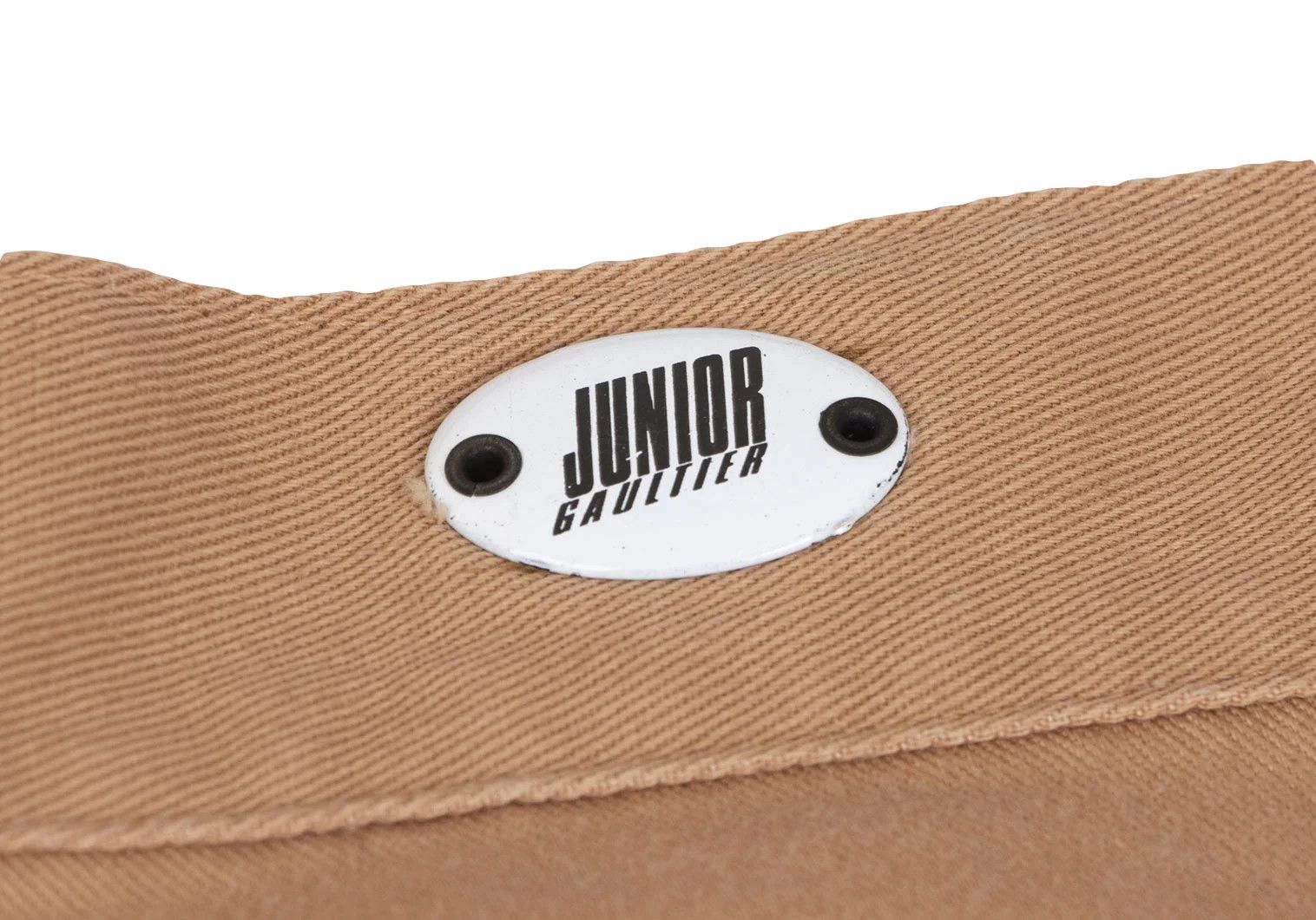 Jean Paul Gaultier Cotton Tapered Pants in Beige Size 48 Size US 32 / EU 48 - 13 Thumbnail