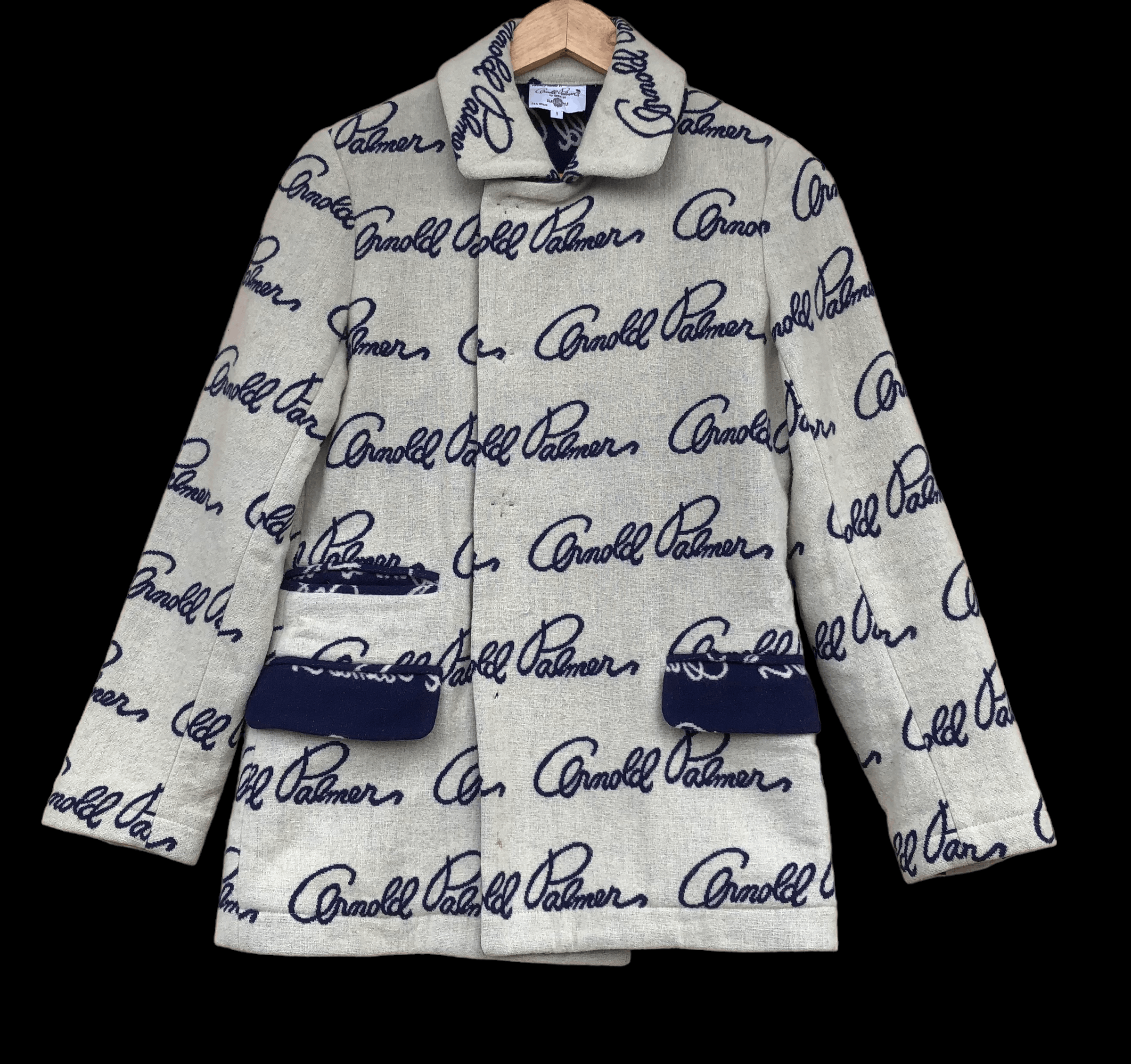 Hysteric Glamour Arnold palmer wool blend knit teddy jacket Size S / US 4 / IT 40 - 1 Thumbnail