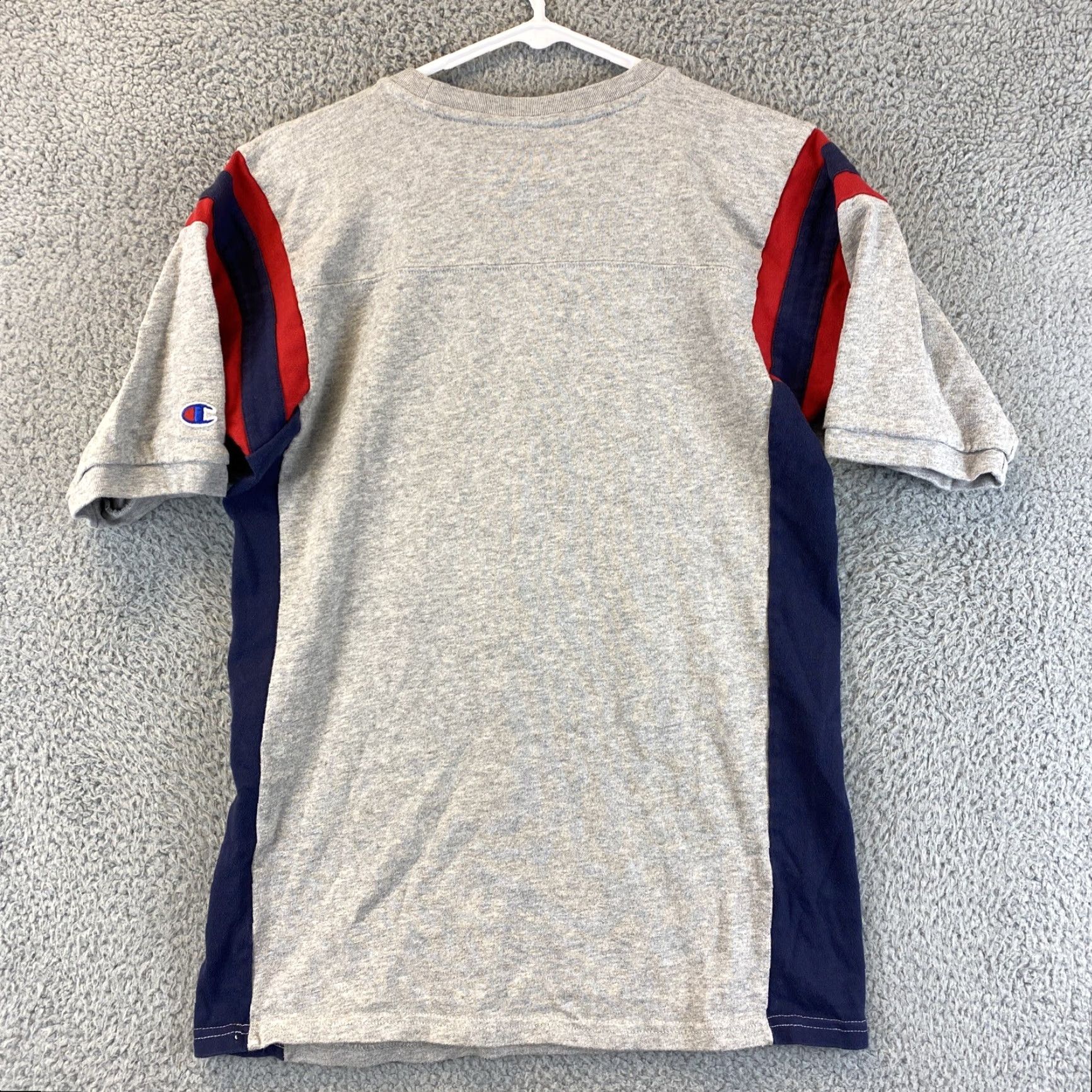 Champion VINTAGE Champion Mens Tee Tshirt Gray Size S Small Crew Neck Short Sleeve Cotton Logo Printed Boys? Size US S / EU 44-46 / 1 - 7 Thumbnail
