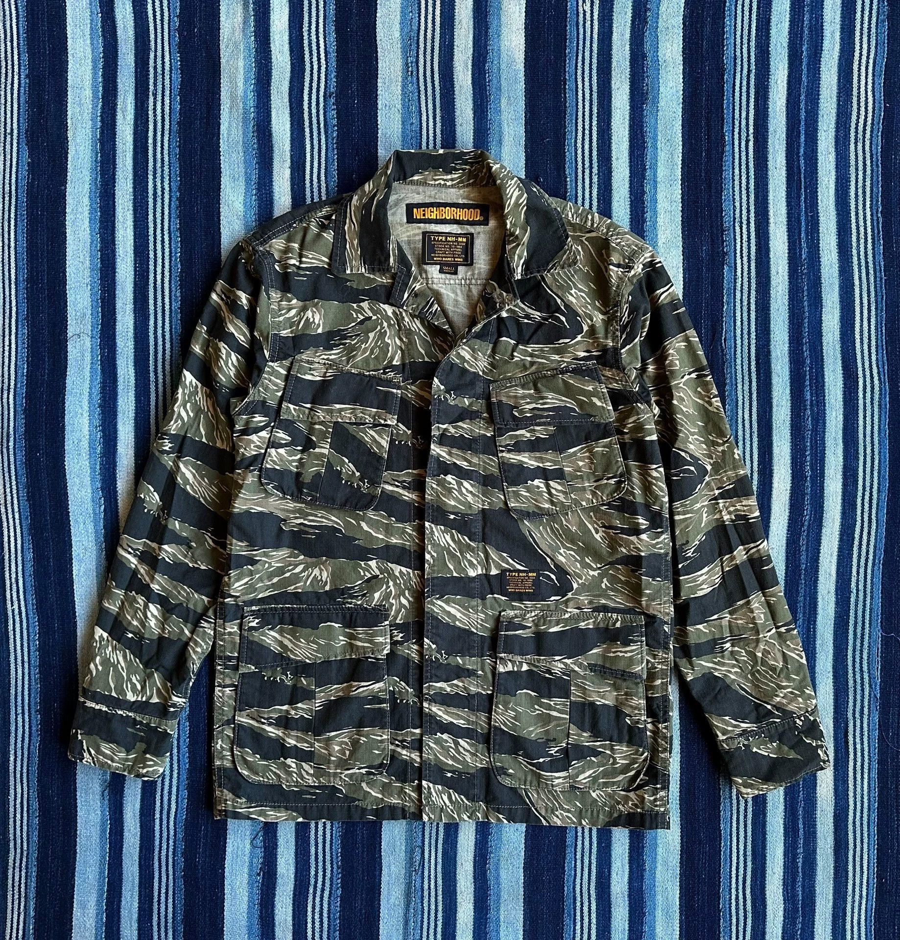Neighborhood Neighborhood Who Dares Wins Woodland Camo BDU LS