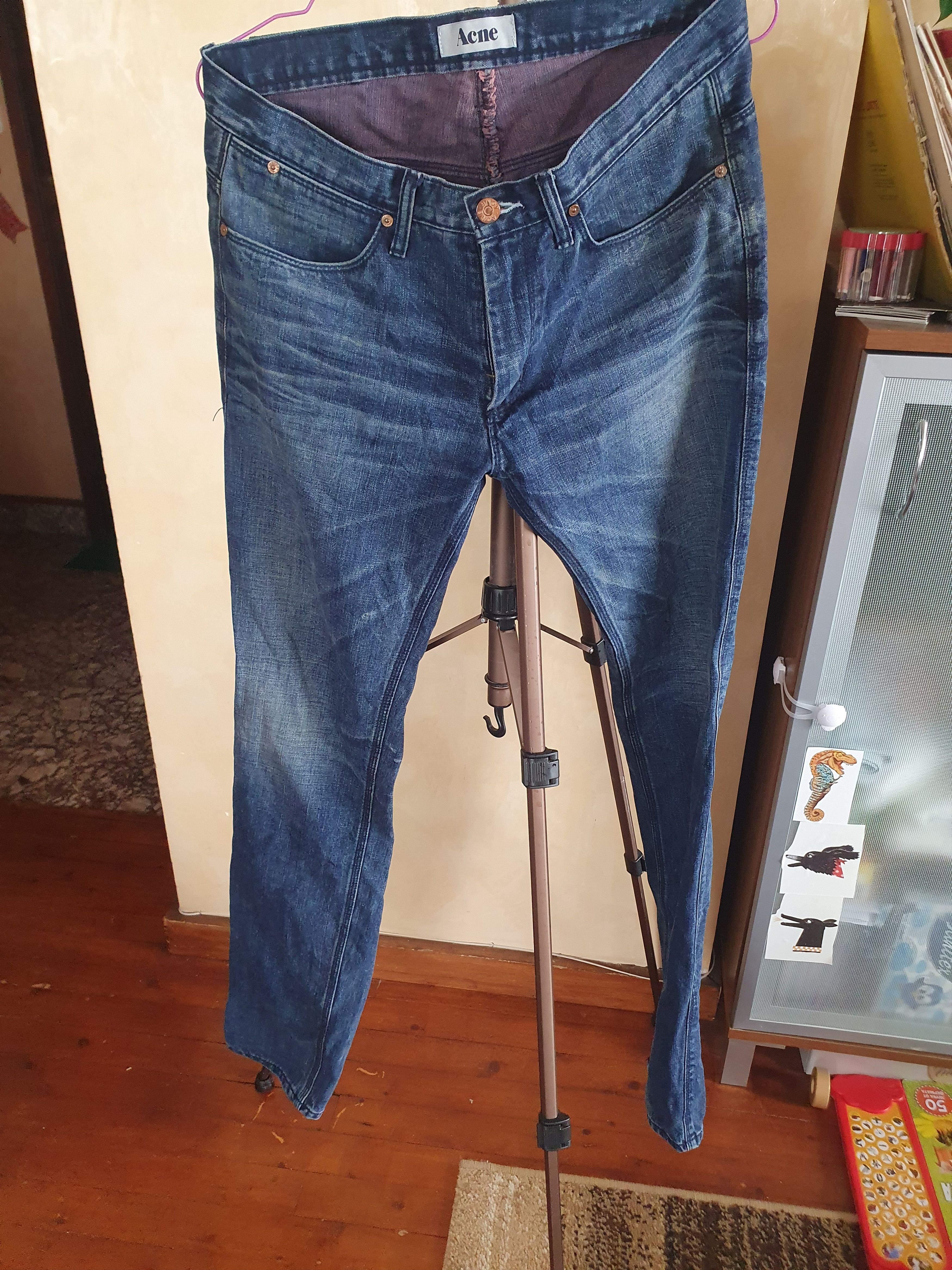 Acne Studios Acne Studios Max Strike Jeans sz 31x34 Size US 31 - 1 Thumbnail