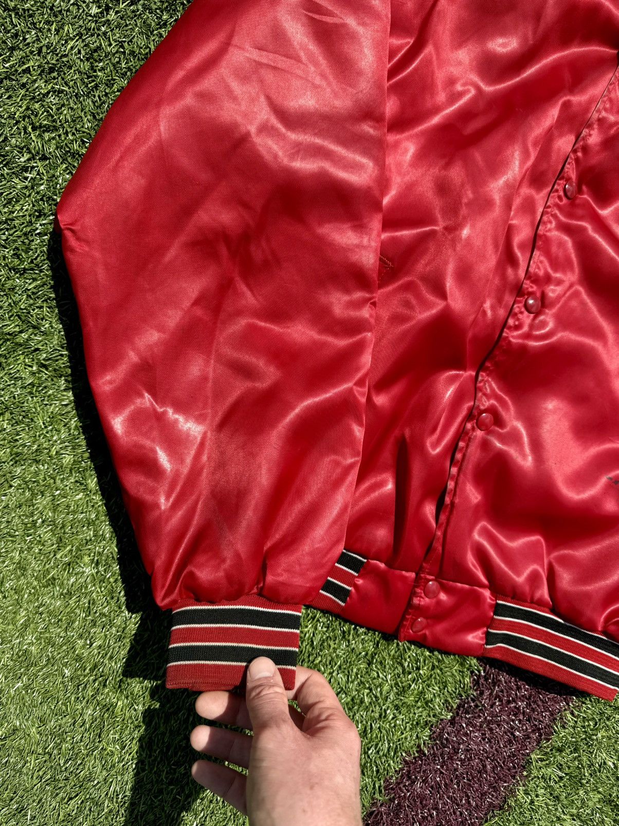 Chalk Line × NBA × Vintage Chicago Bulls 90’s Vintage Chalk Line Satin Jacket Size US XL / EU 56 / 4 - 9 Thumbnail