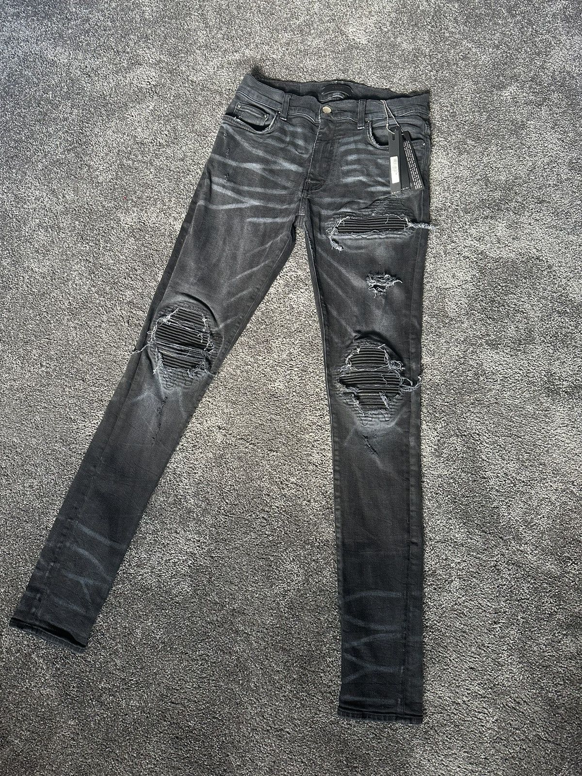 パンツ AMIRI MX1 denim Black jeans W30 Amiri Amiri Black MX1 Jeans W30 | Grailed