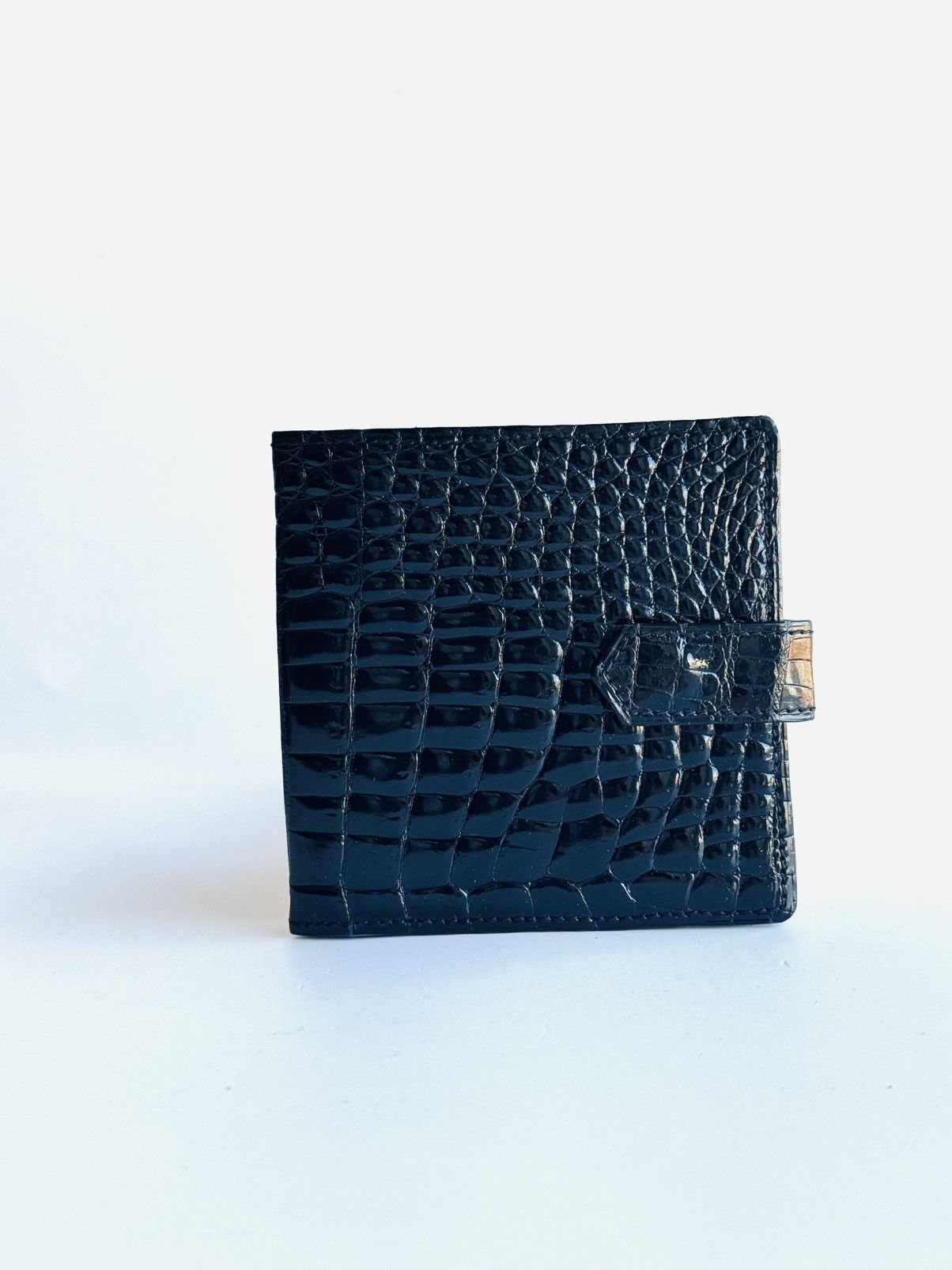 Tiffany & Co. Vintage Tiffany & Co Black patent croc & leather Wallet 60s Size ONE SIZE - 8 Thumbnail