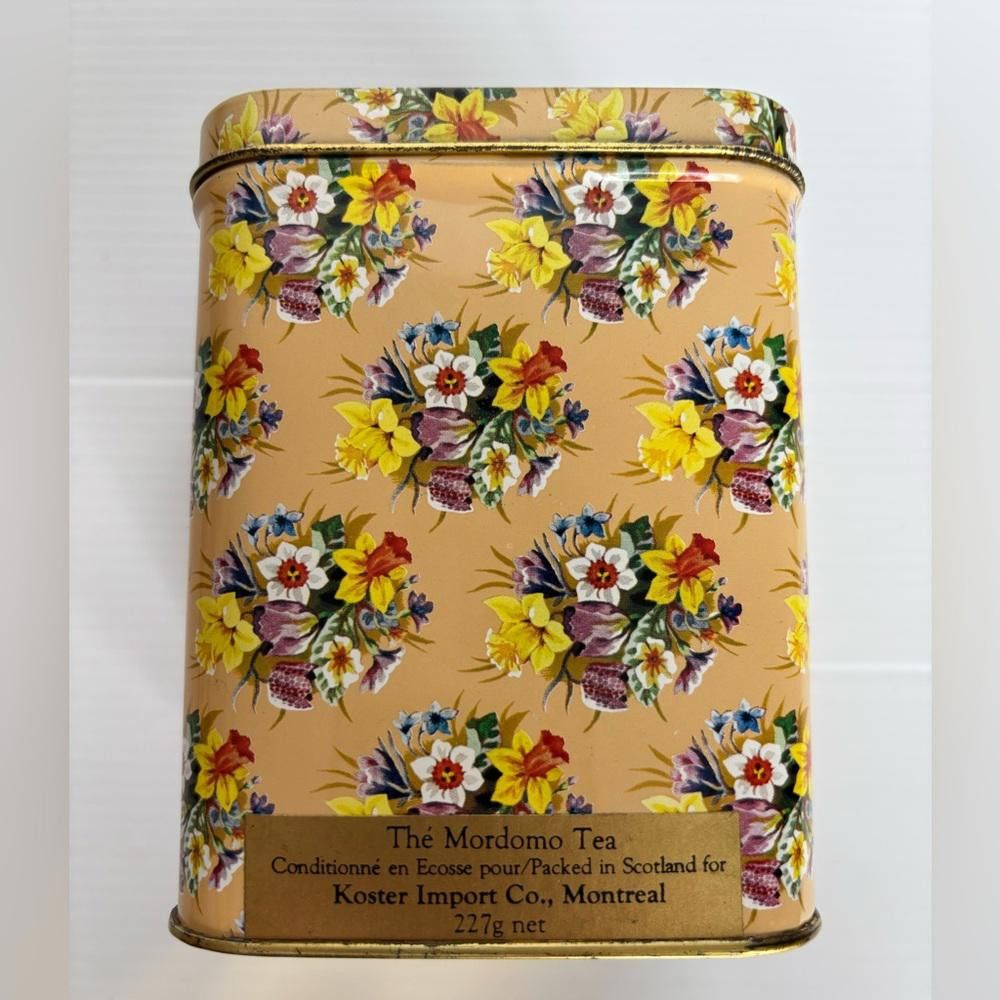 Designer Vintage Made in Scotland Floral Tin Size ONE SIZE - 3 Thumbnail