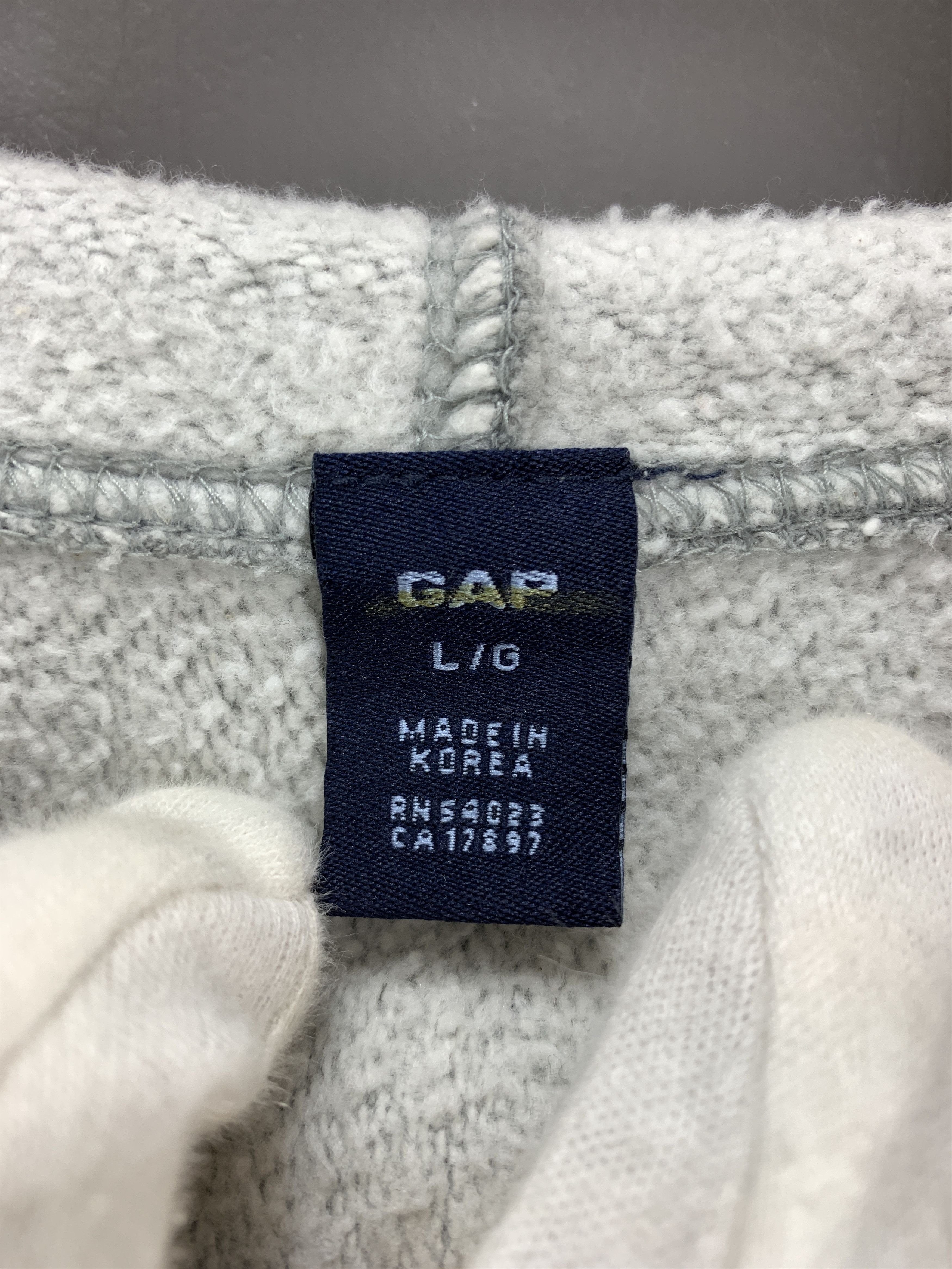 Gap Y2K Vintage GAP Acid Wash Hoodie #2229/22 Size US L / EU 52-54 / 3 - 9 Thumbnail