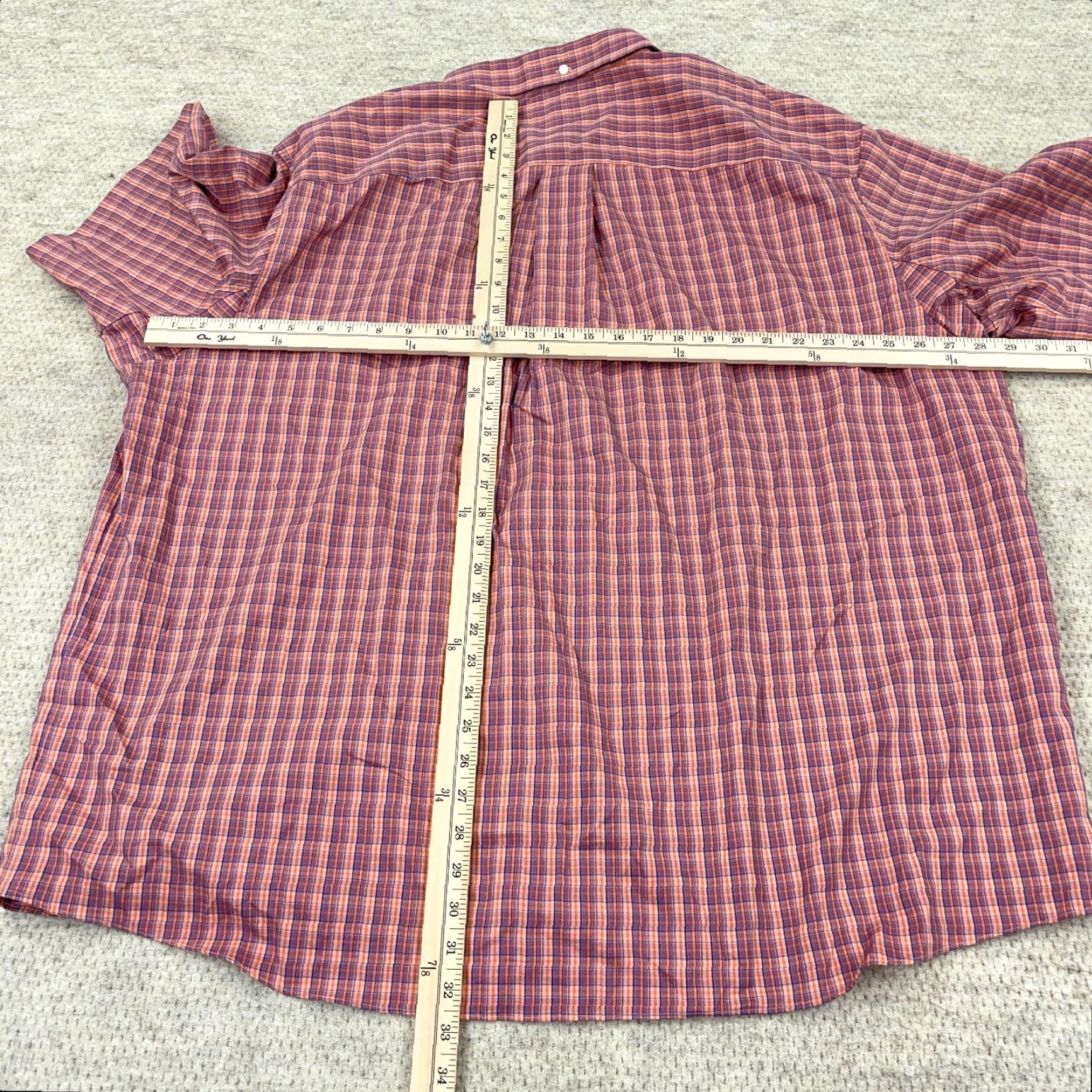 Vintage Duluth Shirt Men 3XL Button-Up Plaid Cotton Blue Orange Relaxed Fit Casual Shirt Size US XXL / EU 58 / 5 - 6 Thumbnail