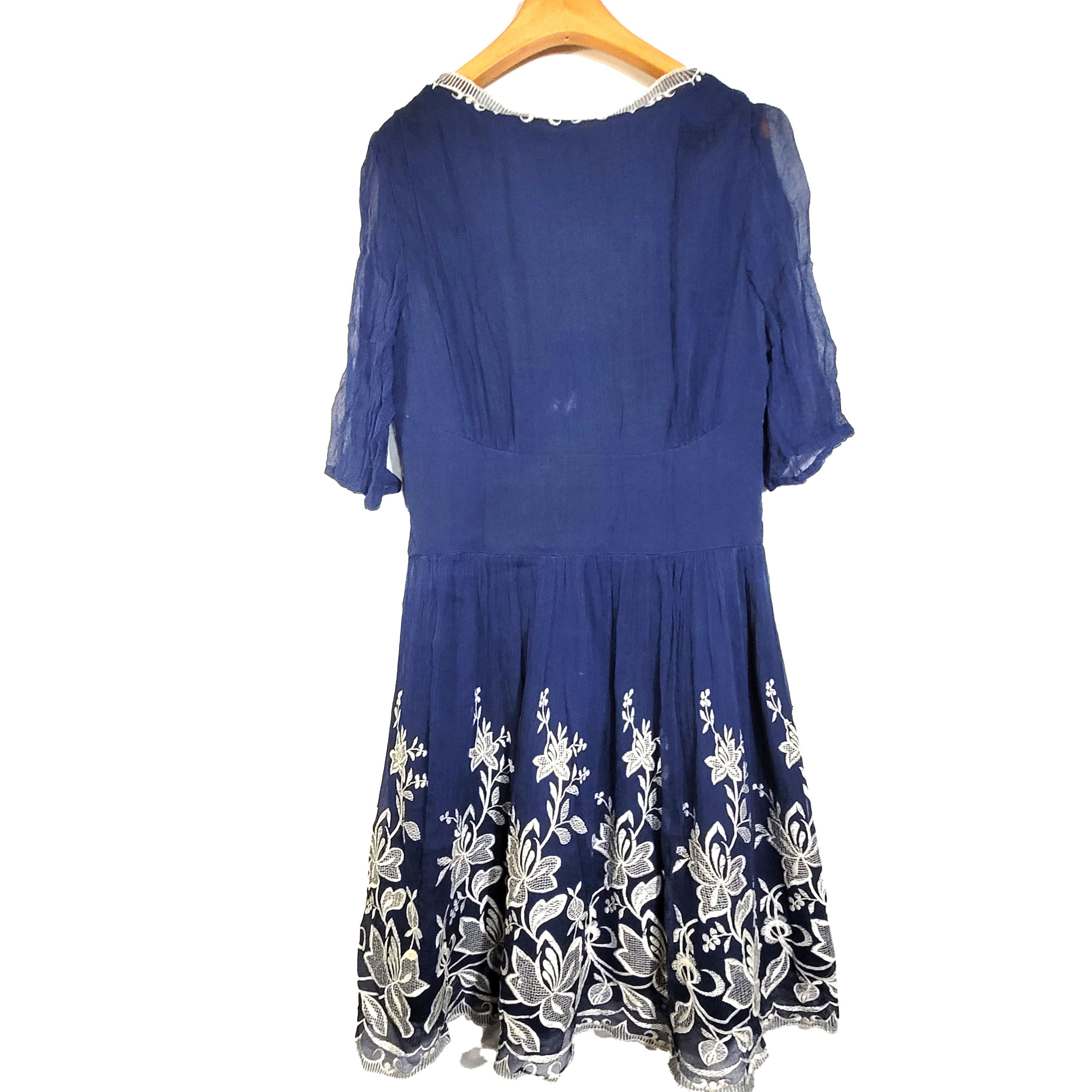 Other Women's Size XS Silk Short Sleeve Dress SAA484 Size XS / US 0-2 / IT 36-38 - 2 Thumbnail