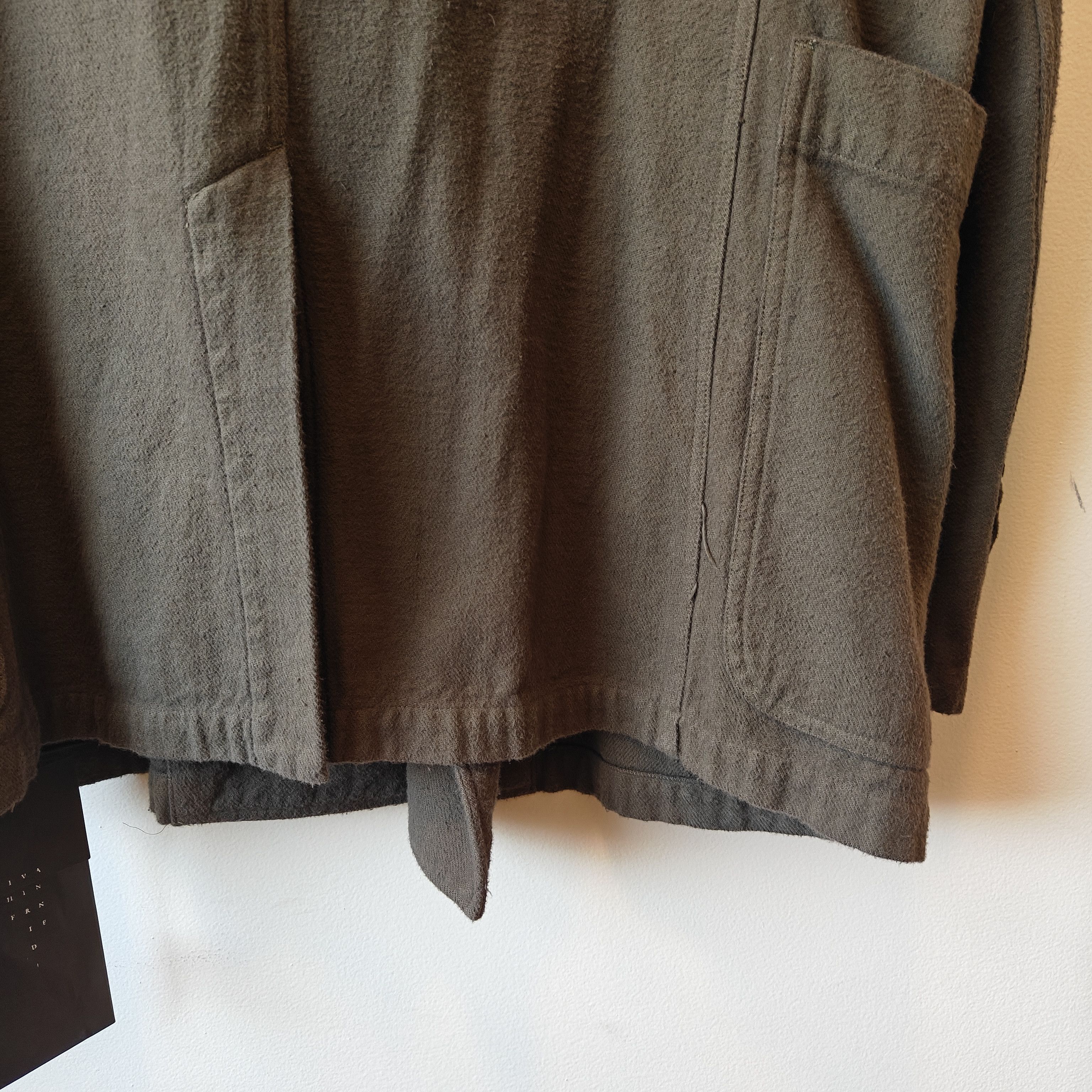 The Viridi-anne NWT BRUSHED TWILL Double Breasted JACKET Size 2/M $1135 Size US M / EU 48-50 / 2 - 17 Thumbnail