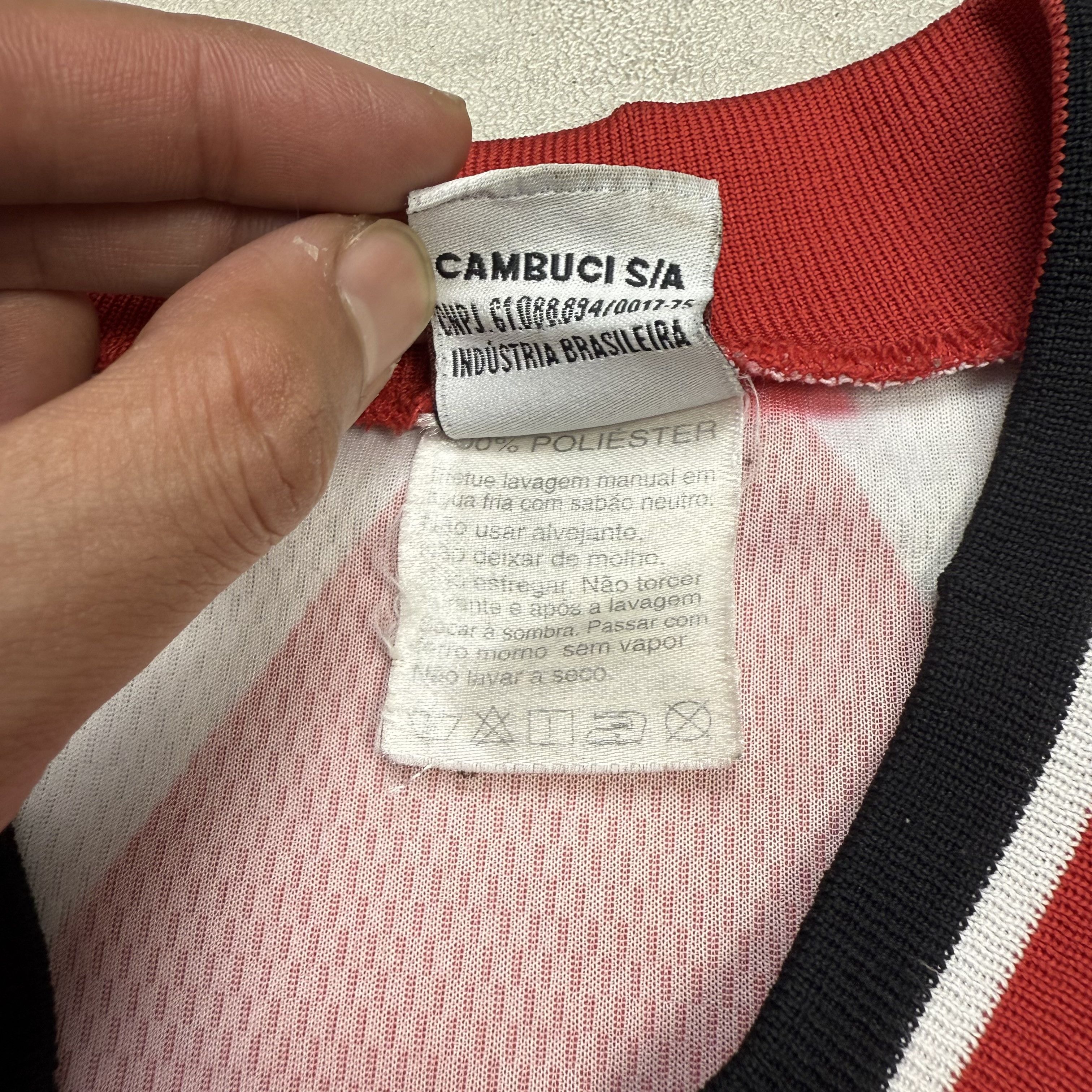 Vintage Sao Paulo FC 2000-2001 Training Jersey Penalty Size US L / EU 52-54 / 3 - 5 Thumbnail