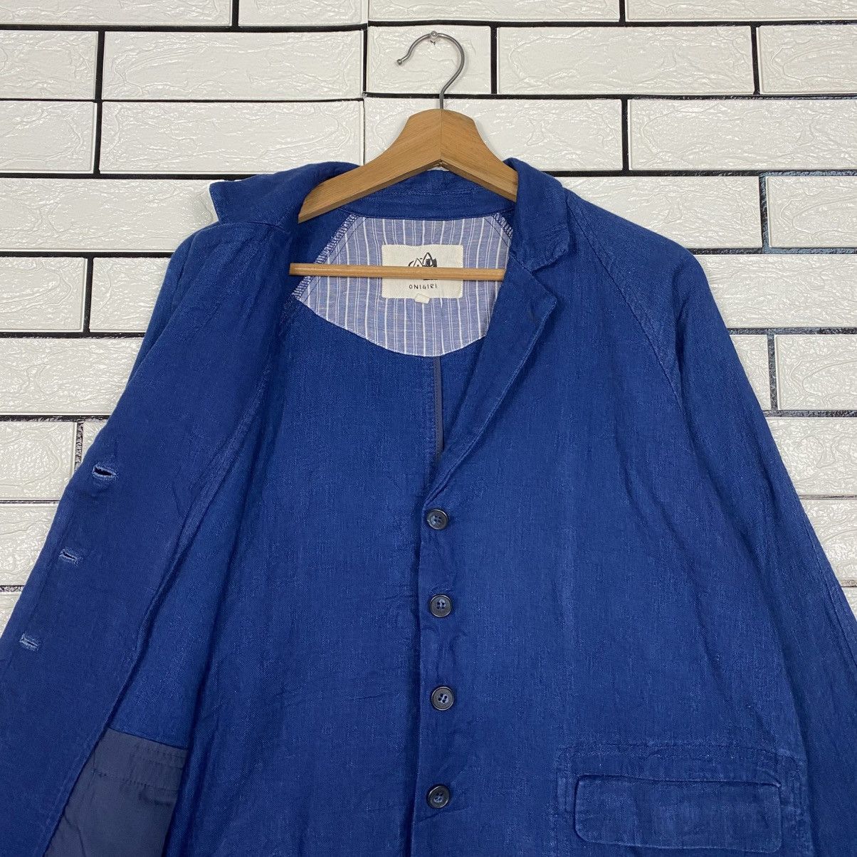 Kapital 📌Vintage Indigo Jacket Sissoko Design Blue Blue Onigiri Size US L / EU 52-54 / 3 - 13 Thumbnail