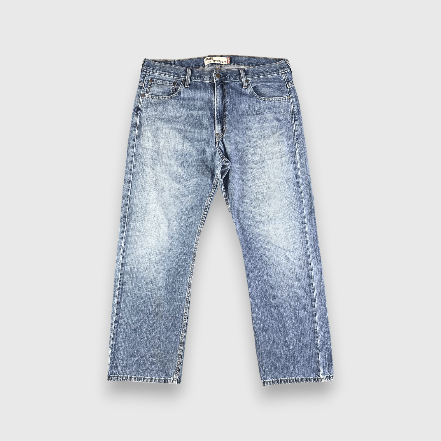 Levi's Vintage Blue Wash Levis 569 Jeans-J3450 Size US 39 - 1 Thumbnail